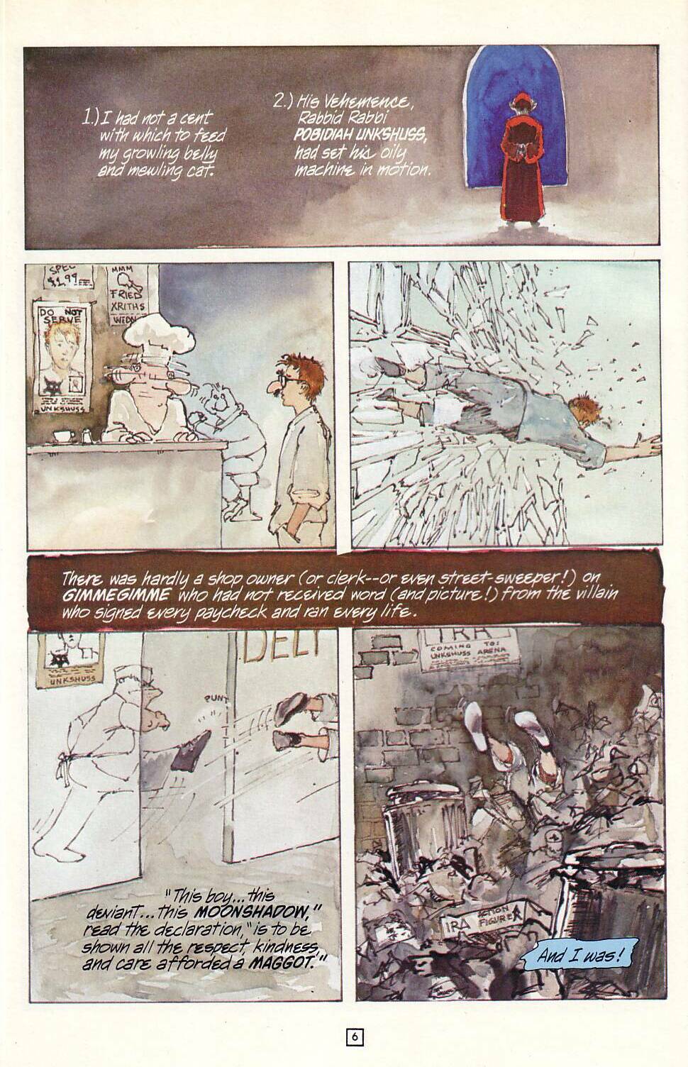 Read online Moonshadow comic -  Issue #8 - 8