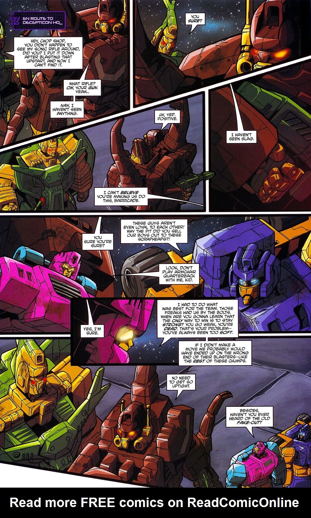 Read online Transformers: Micromasters comic -  Issue #3 - 17