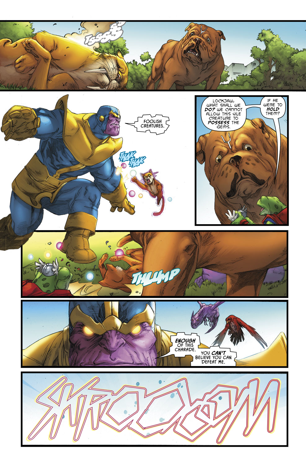 Read online Lockjaw and the Pet Avengers comic -  Issue #4 - 10