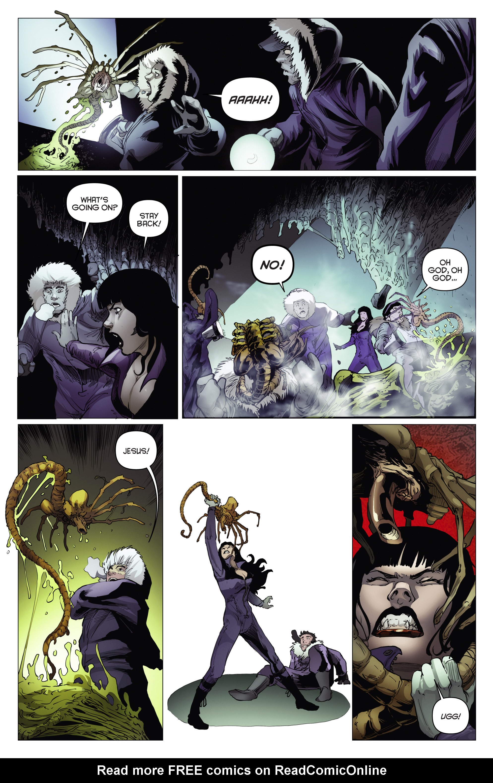 Read online Aliens/Vampirella comic -  Issue #1 - 18