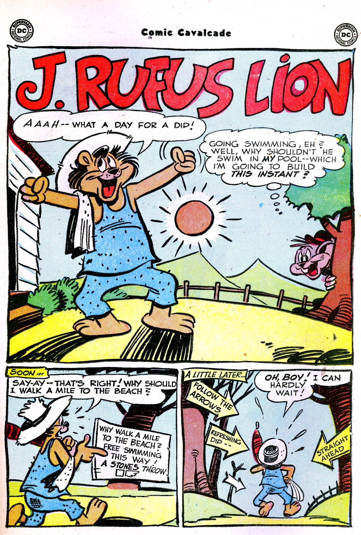 Read online Comic Cavalcade comic -  Issue #48 - 37