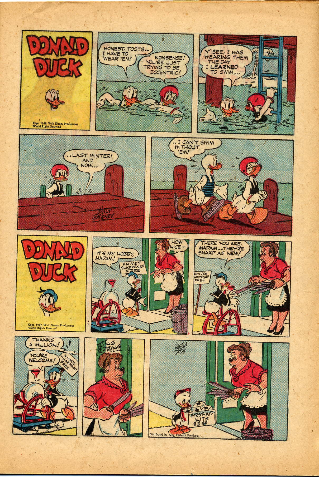 Read online Walt Disney's Comics and Stories comic -  Issue #132 - 33
