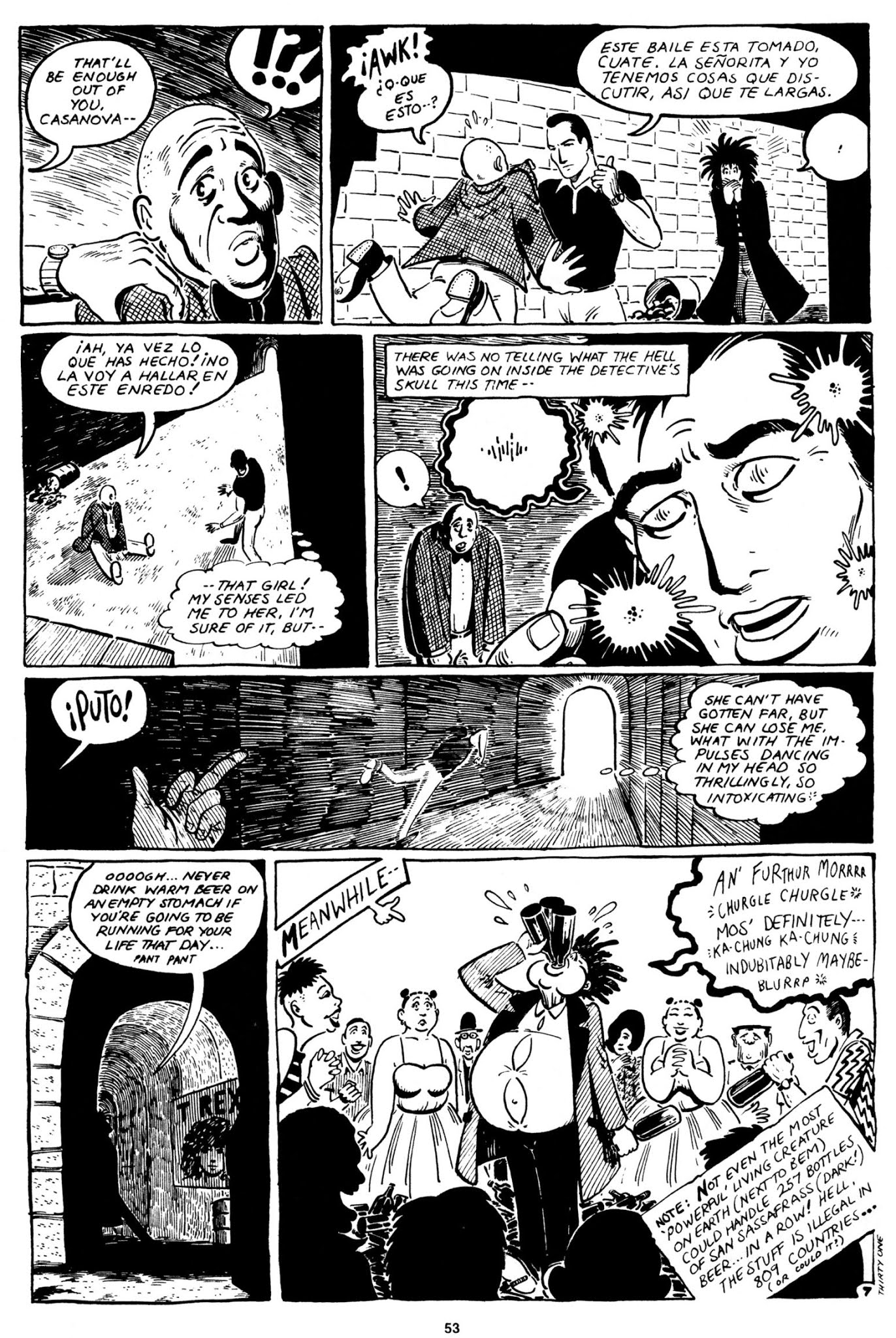 Read online Love and Rockets (1982) comic -  Issue #1 - 53