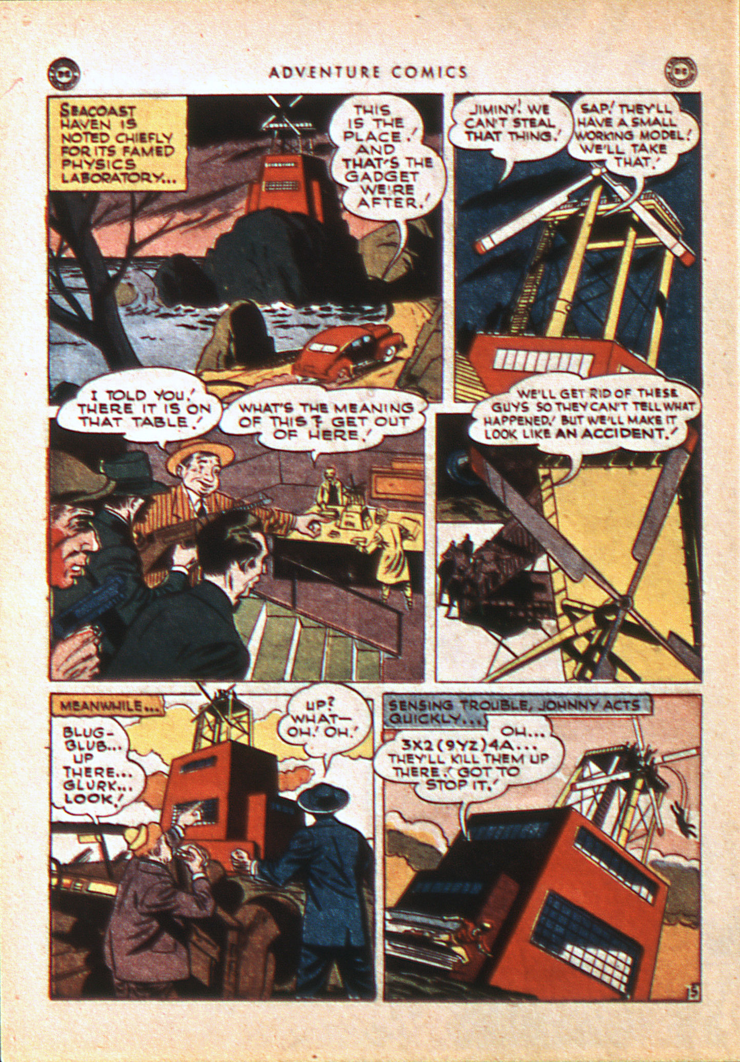 Read online Adventure Comics (1938) comic -  Issue #113 - 35