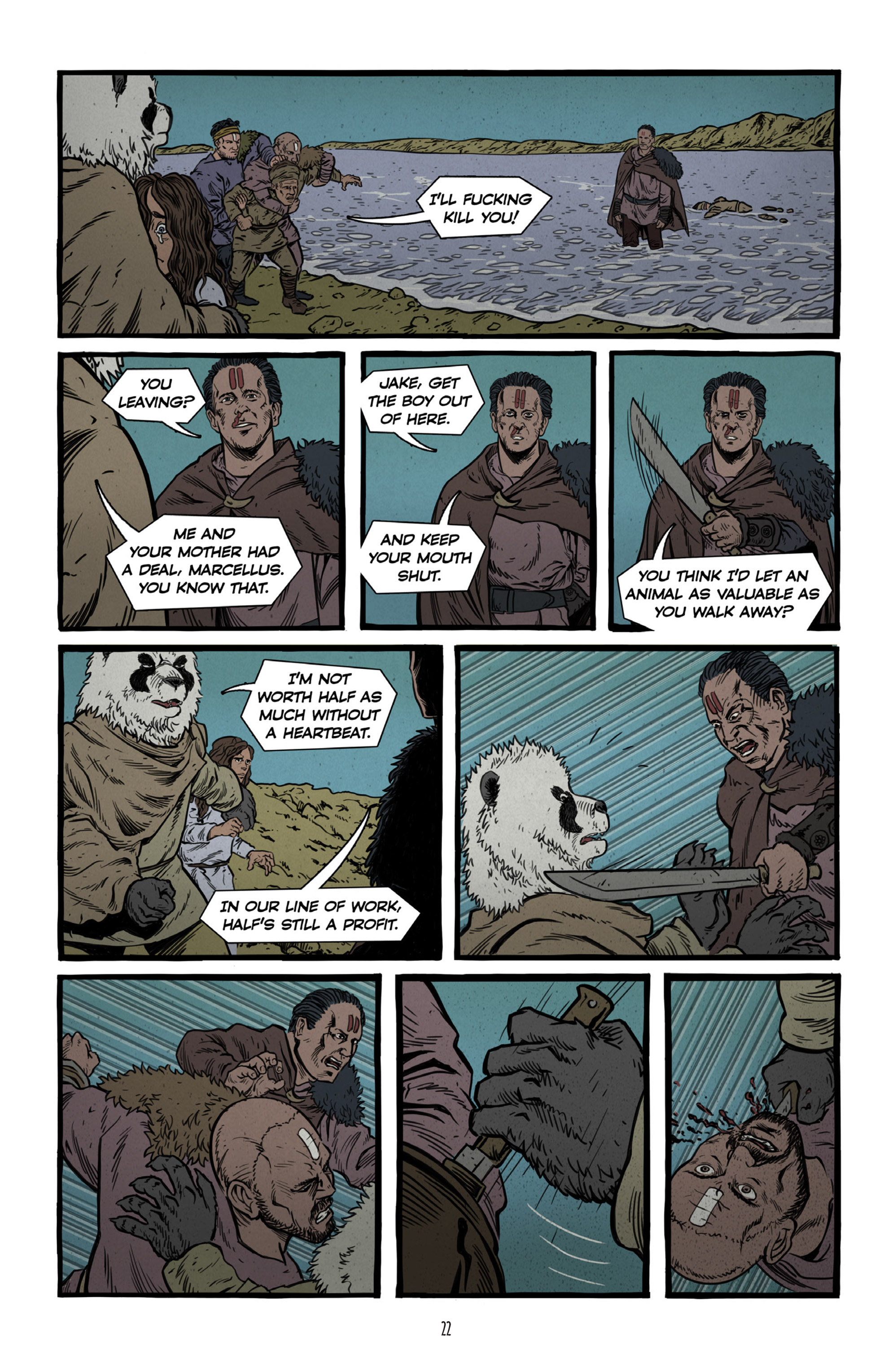 Read online Wastelander Panda comic -  Issue # TPB - 25