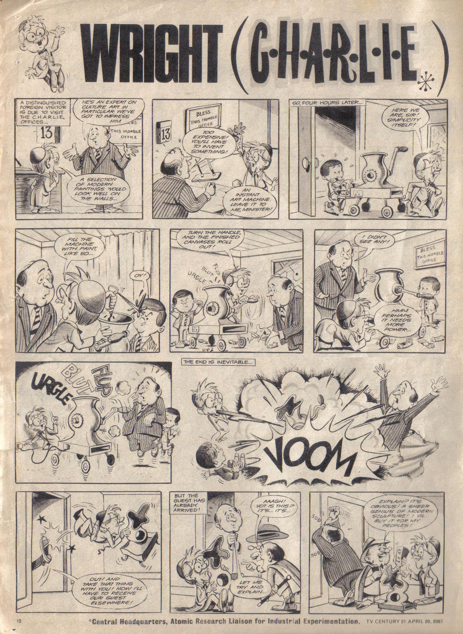 Read online TV Century 21 (TV 21) comic -  Issue #119 - 11