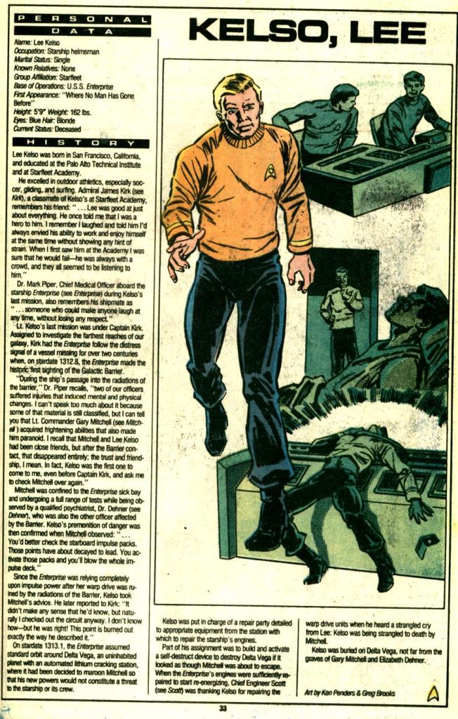 Read online Who's Who in Star Trek comic -  Issue #1 - 34