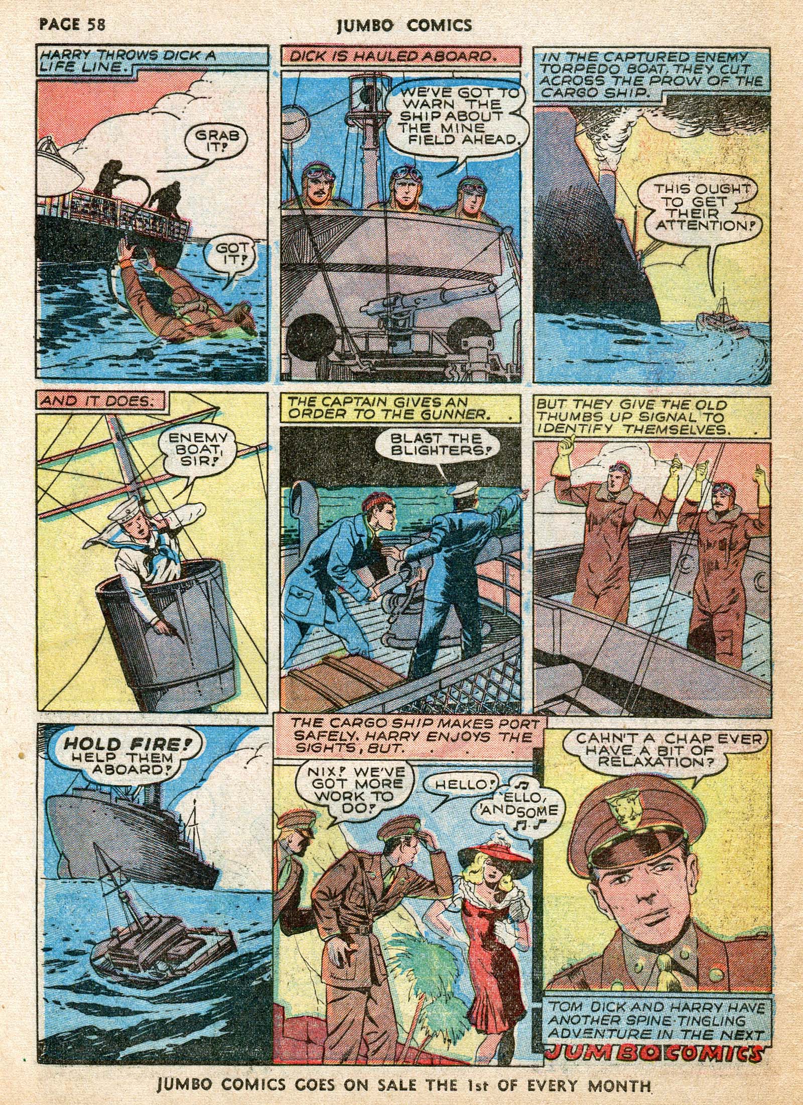 Read online Jumbo Comics comic -  Issue #32 - 60