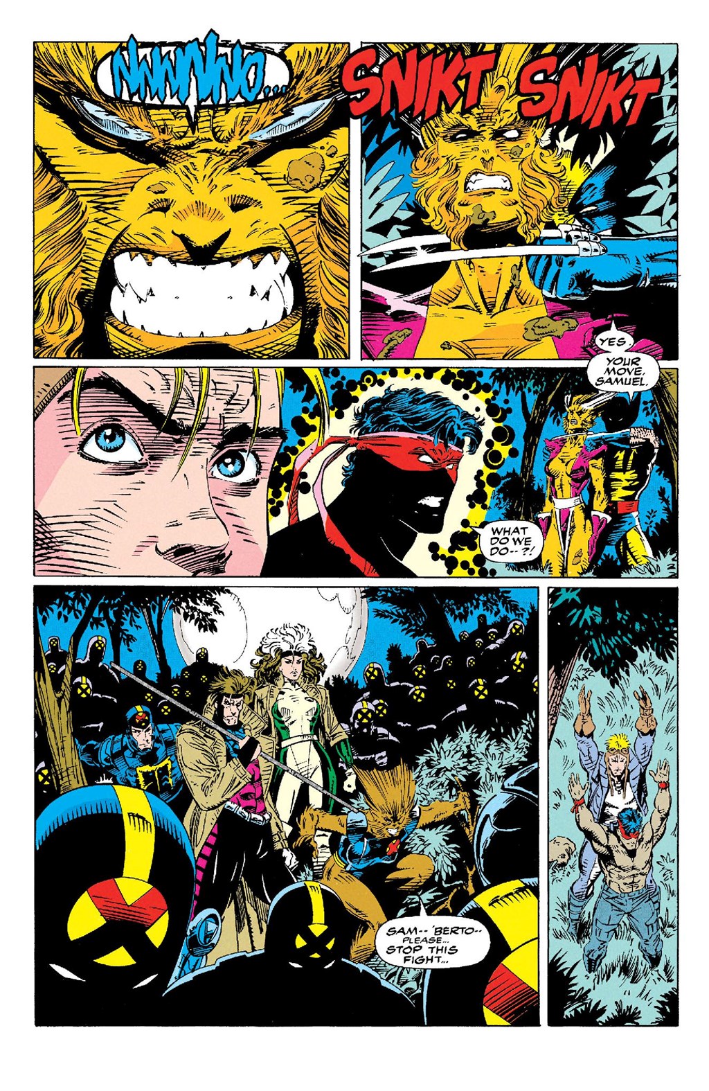 X-Men Epic Collection: Second Genesis issue The X-Cutioner's Song (Part 4) - Page 4