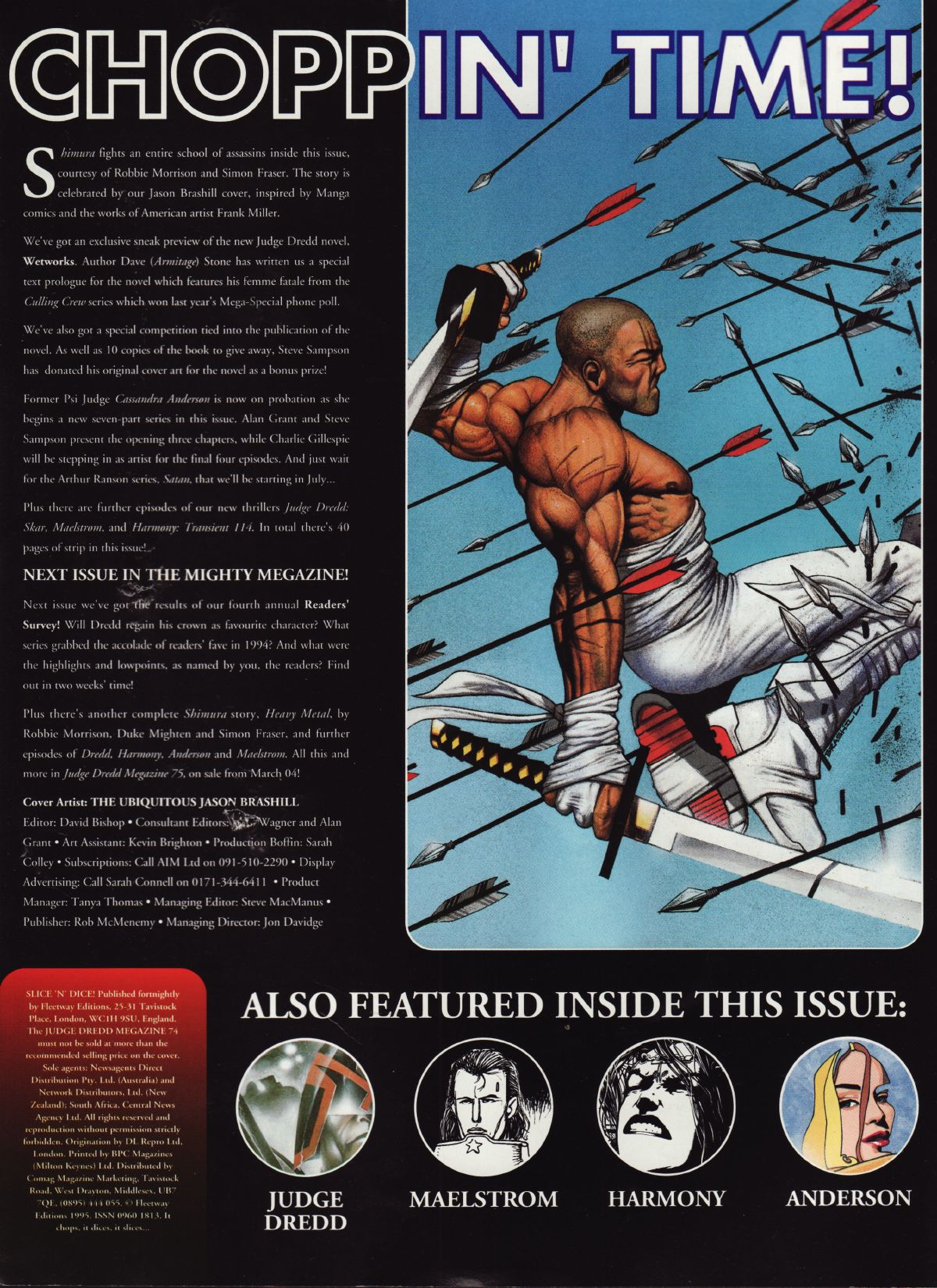 Read online Judge Dredd: The Megazine (vol. 2) comic -  Issue #74 - 2