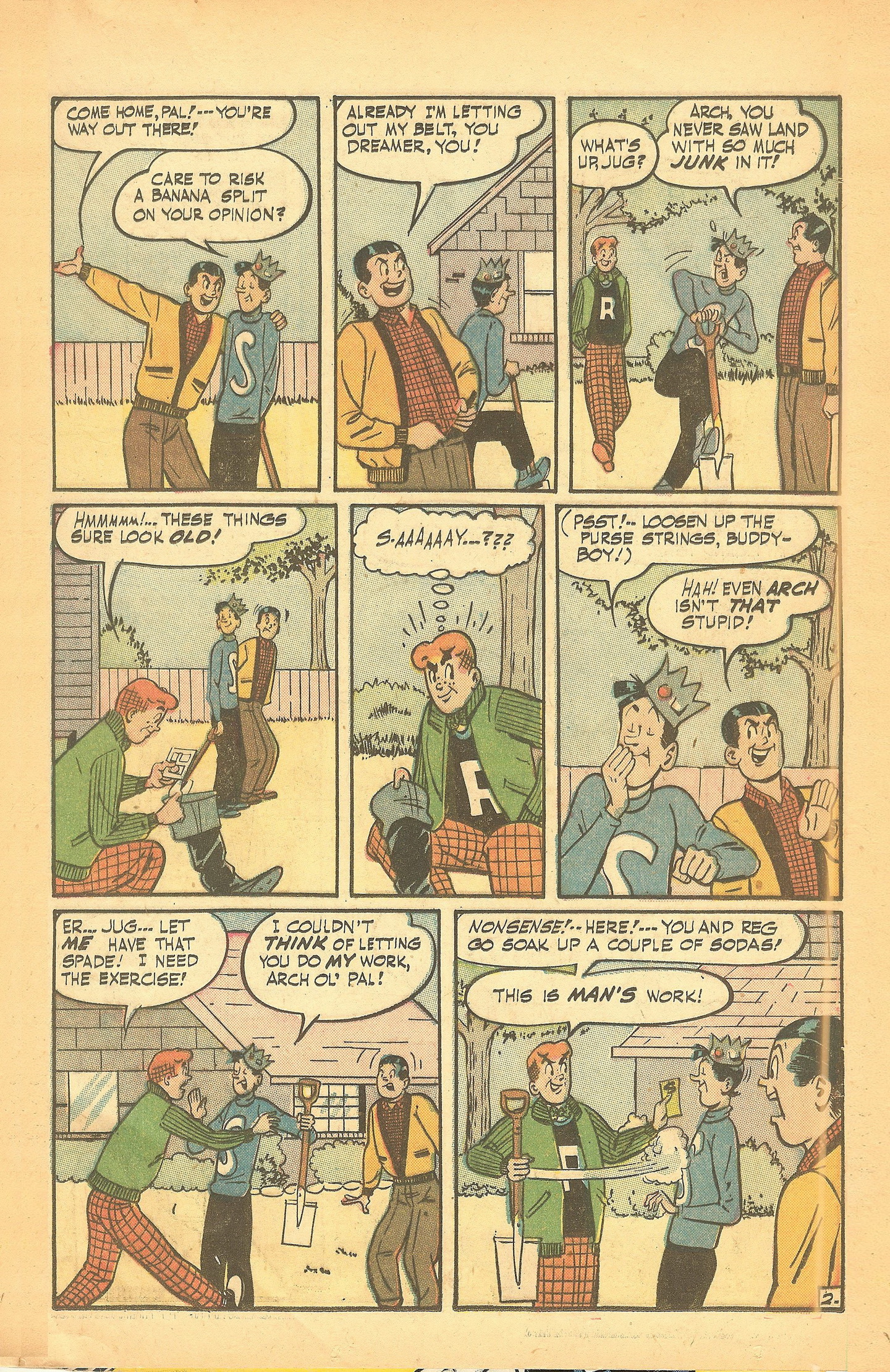 Read online Archie's Pal Jughead Annual comic -  Issue #6 - 9