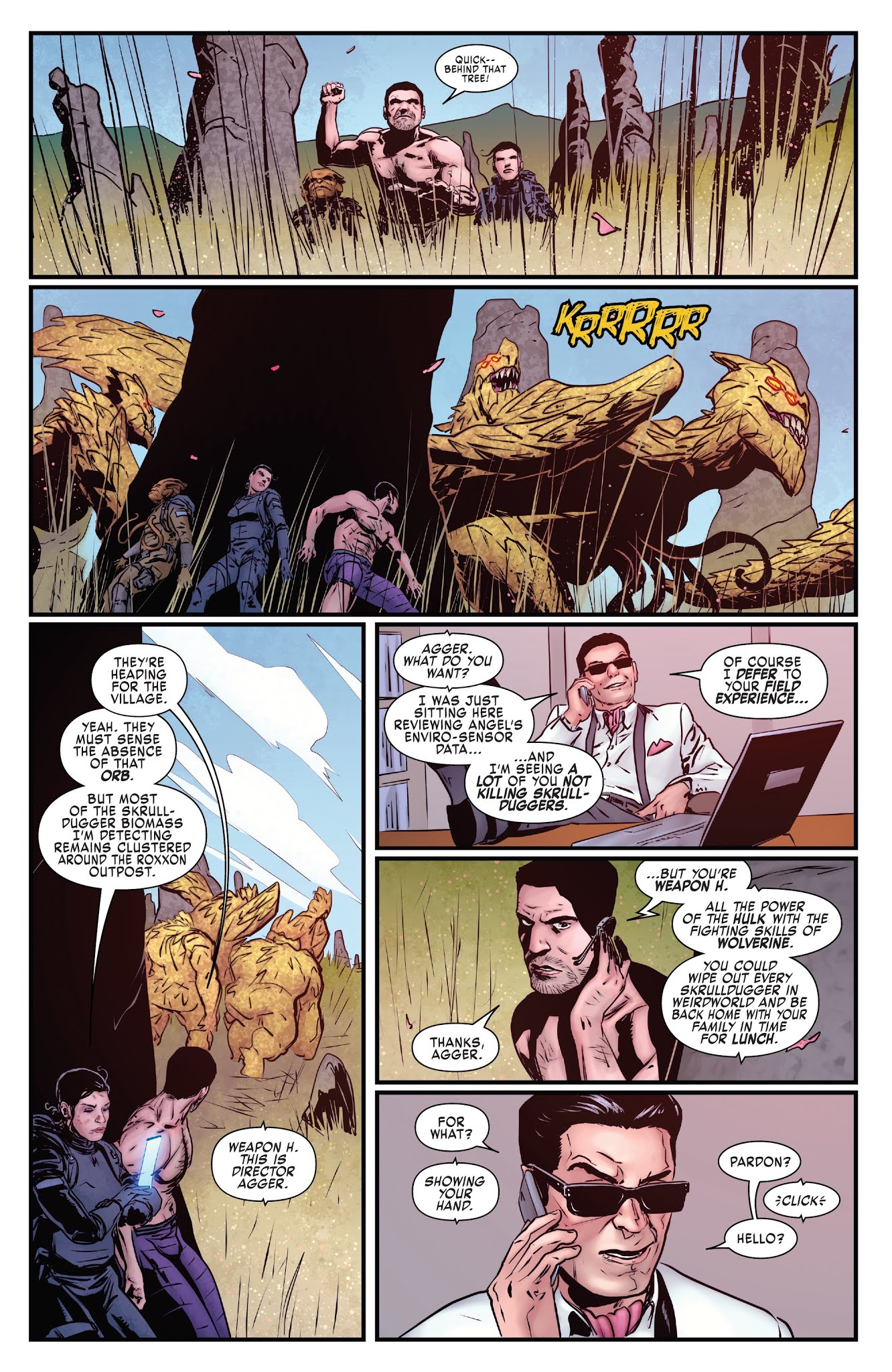 Read online Weapon H comic -  Issue #9 - 14