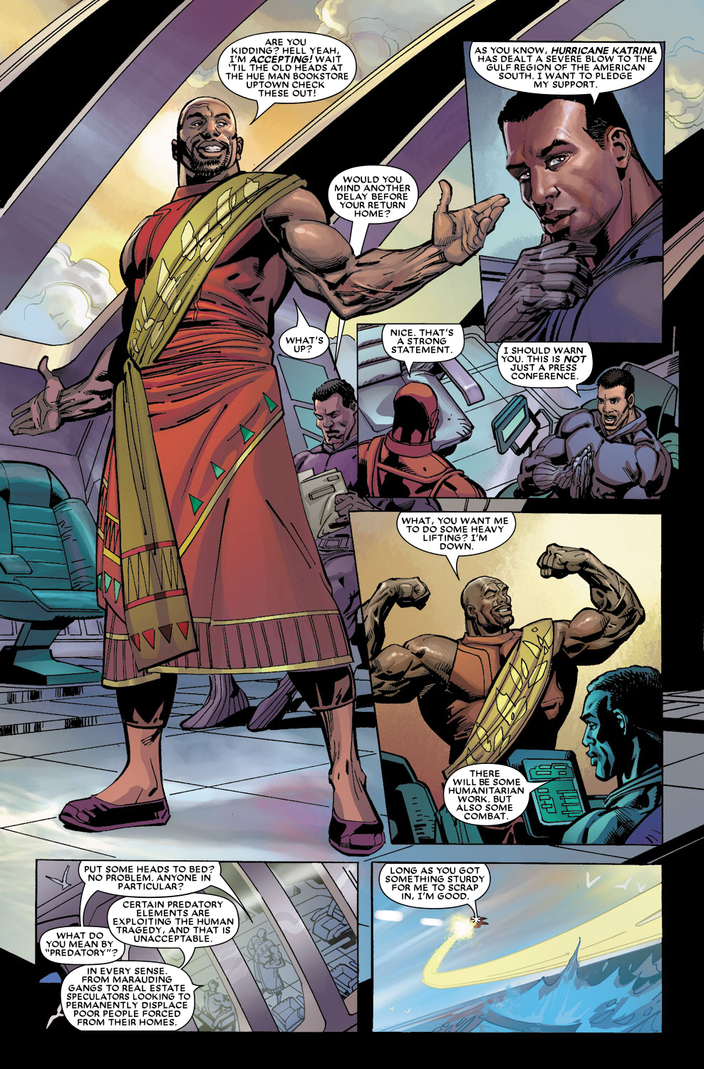 Black Panther (2005) issue 12 - Page 11