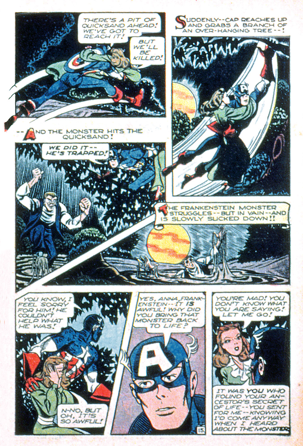 Read online USA Comics comic -  Issue #13 - 17