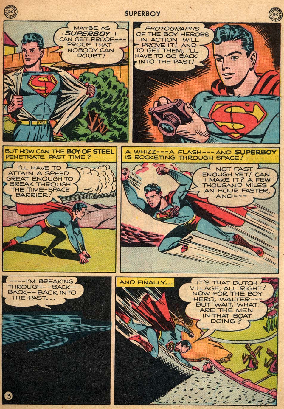 Read online Superboy (1949) comic -  Issue #3 - 4