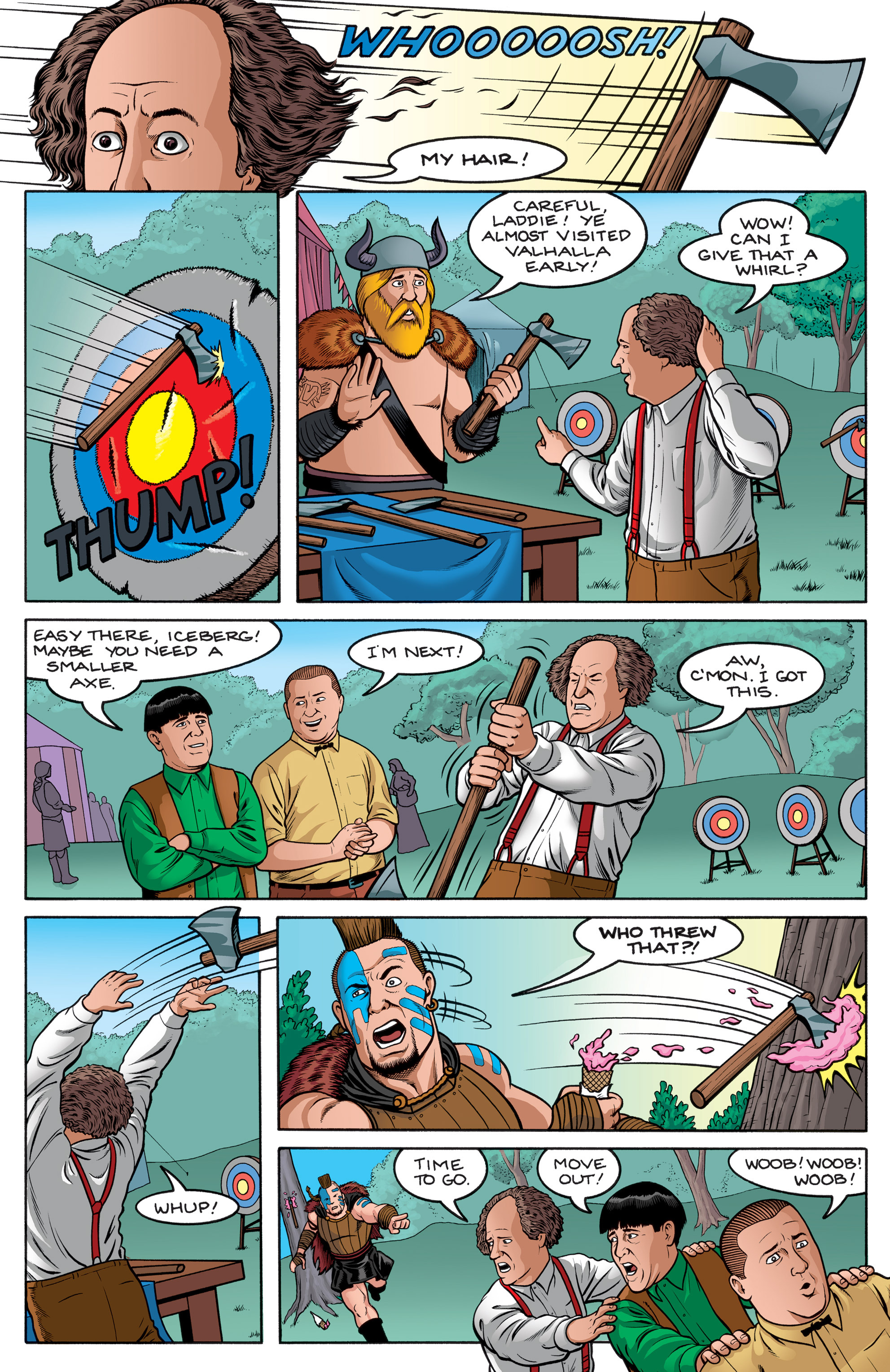 Read online The Three Stooges: April Fools' Day Special comic -  Issue # Full - 8