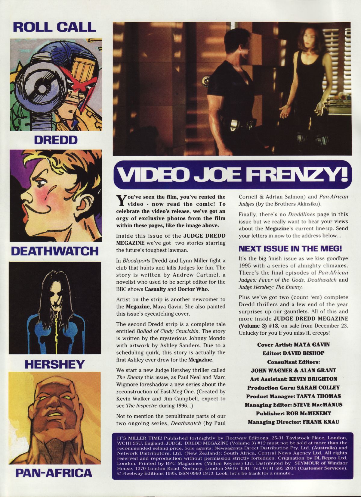 Read online Judge Dredd Megazine (vol. 3) comic -  Issue #12 - 2