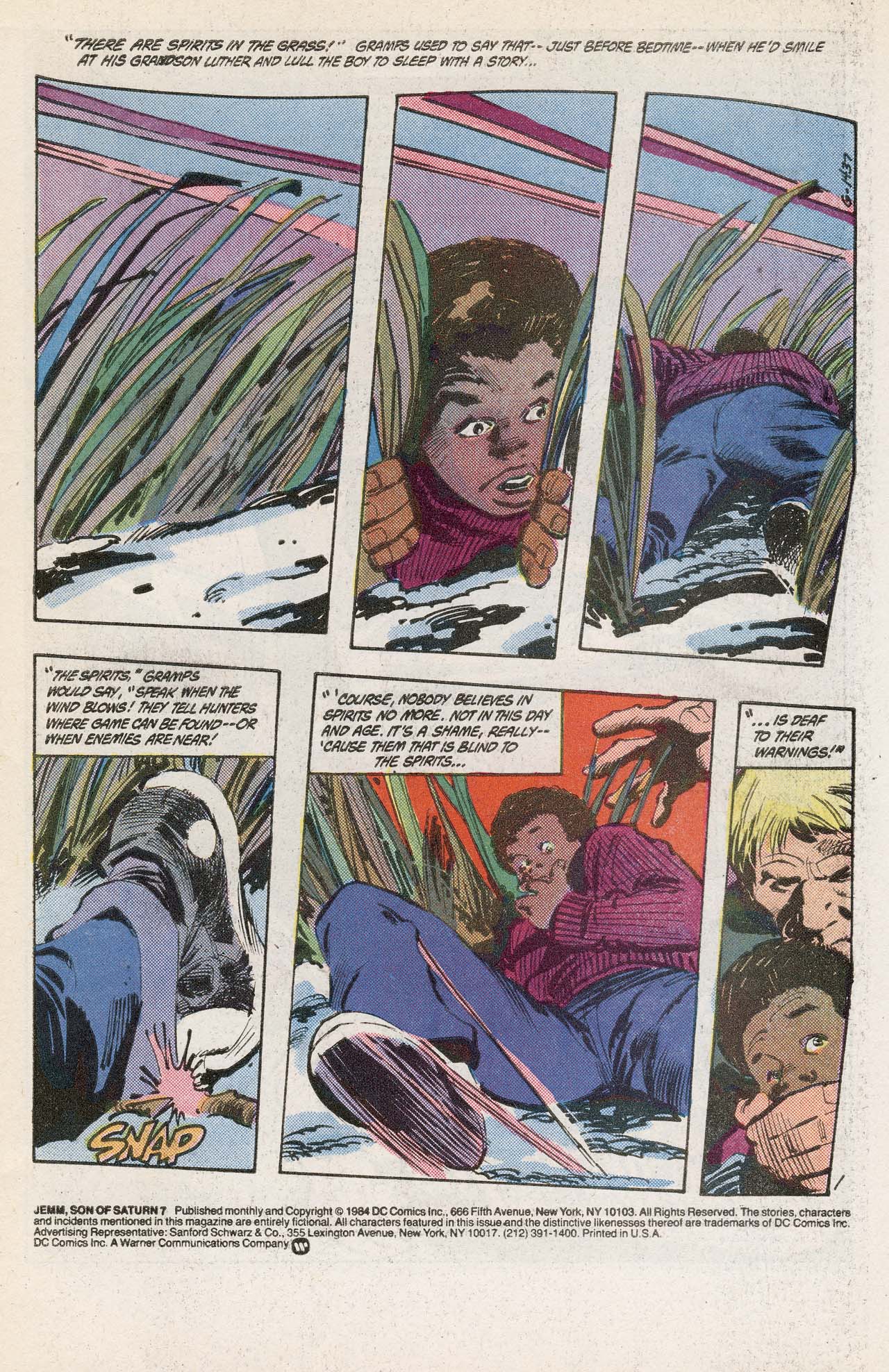 Read online Jemm, Son of Saturn comic -  Issue #7 - 3