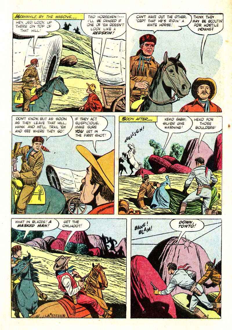 Read online The Lone Ranger (1948) comic -  Issue #57 - 10