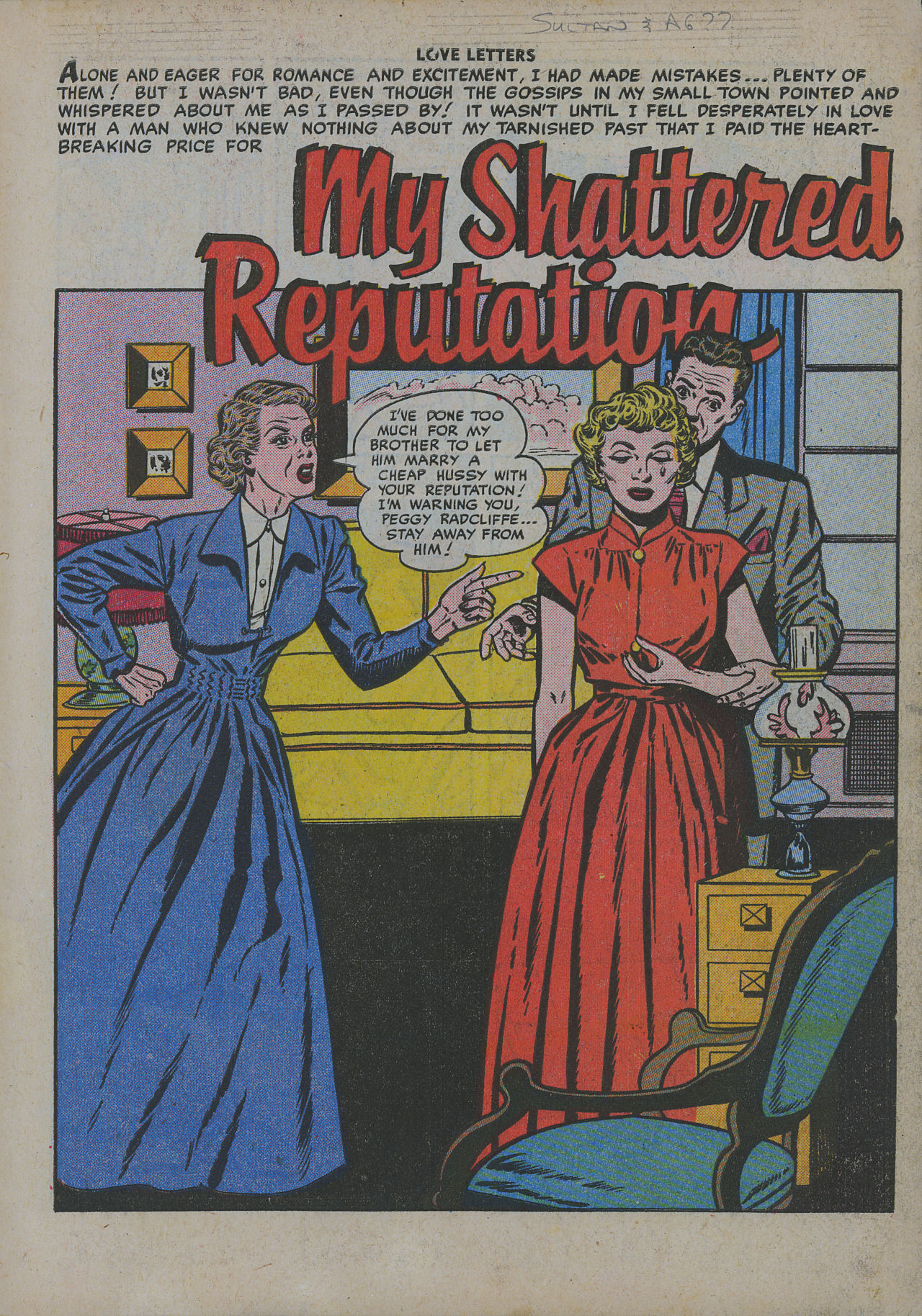 Read online Love Letters comic -  Issue #25 - 3