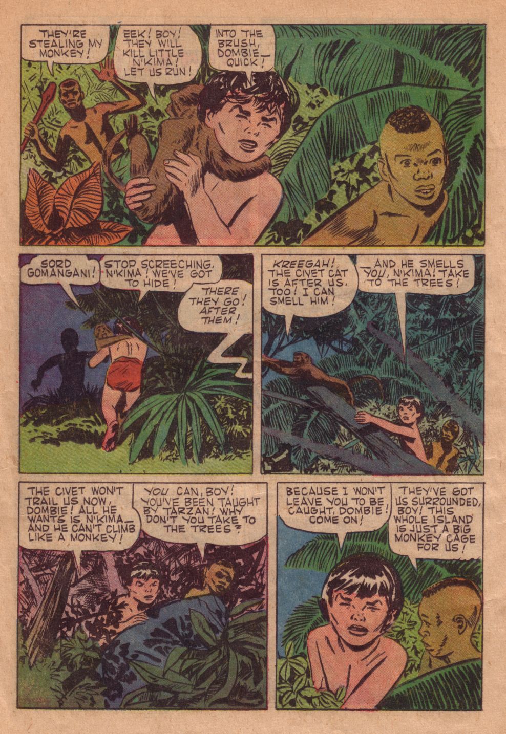 Read online Tarzan (1948) comic -  Issue #131 - 24