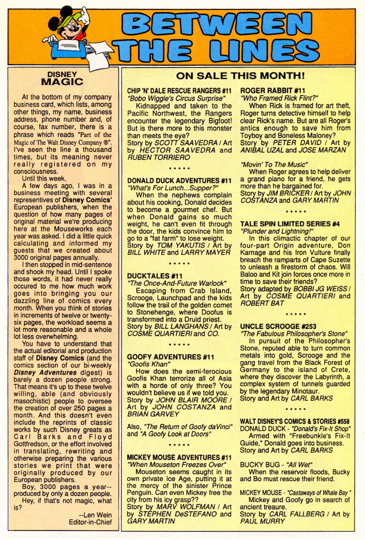 Read online Roger Rabbit comic -  Issue #11 - 15