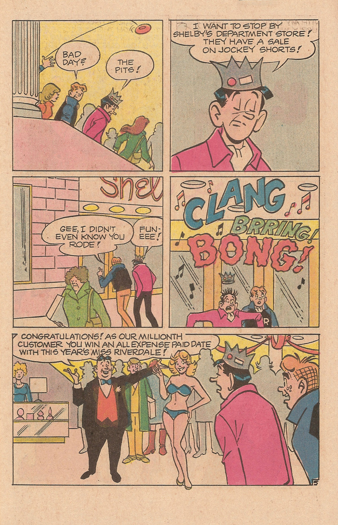 Read online Jughead (1965) comic -  Issue #320 - 7