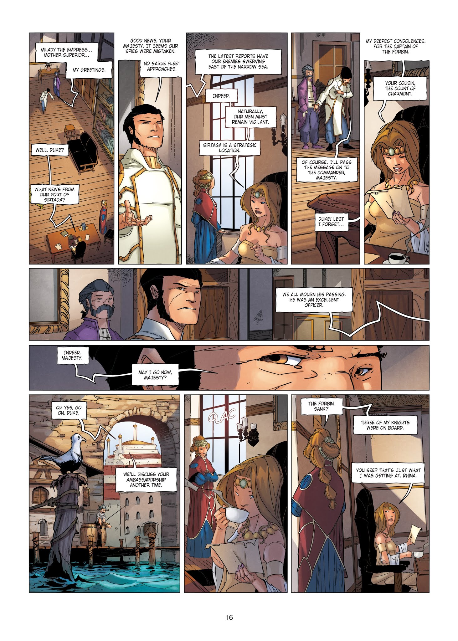 Read online Chronicles of the Dragon Knights comic -  Issue #15 - 16