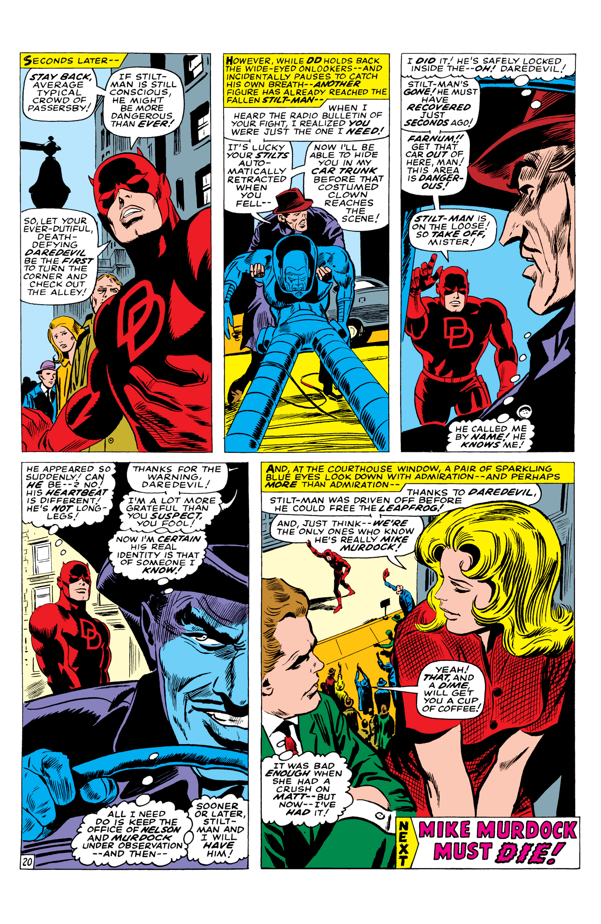 Read online Marvel Masterworks: Daredevil comic -  Issue # TPB 3 (Part 2) - 10