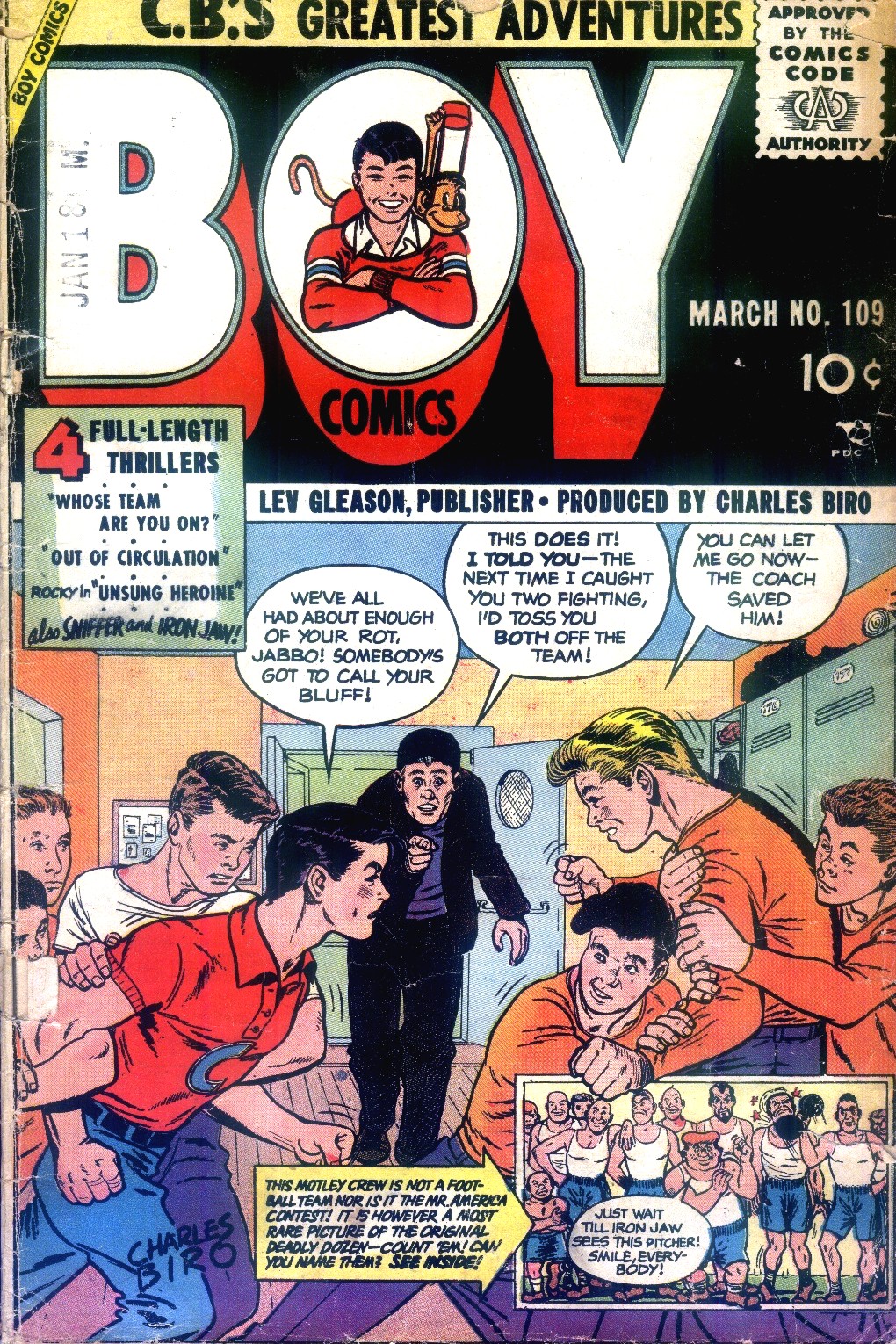 Read online Boy Comics comic -  Issue #109 - 1