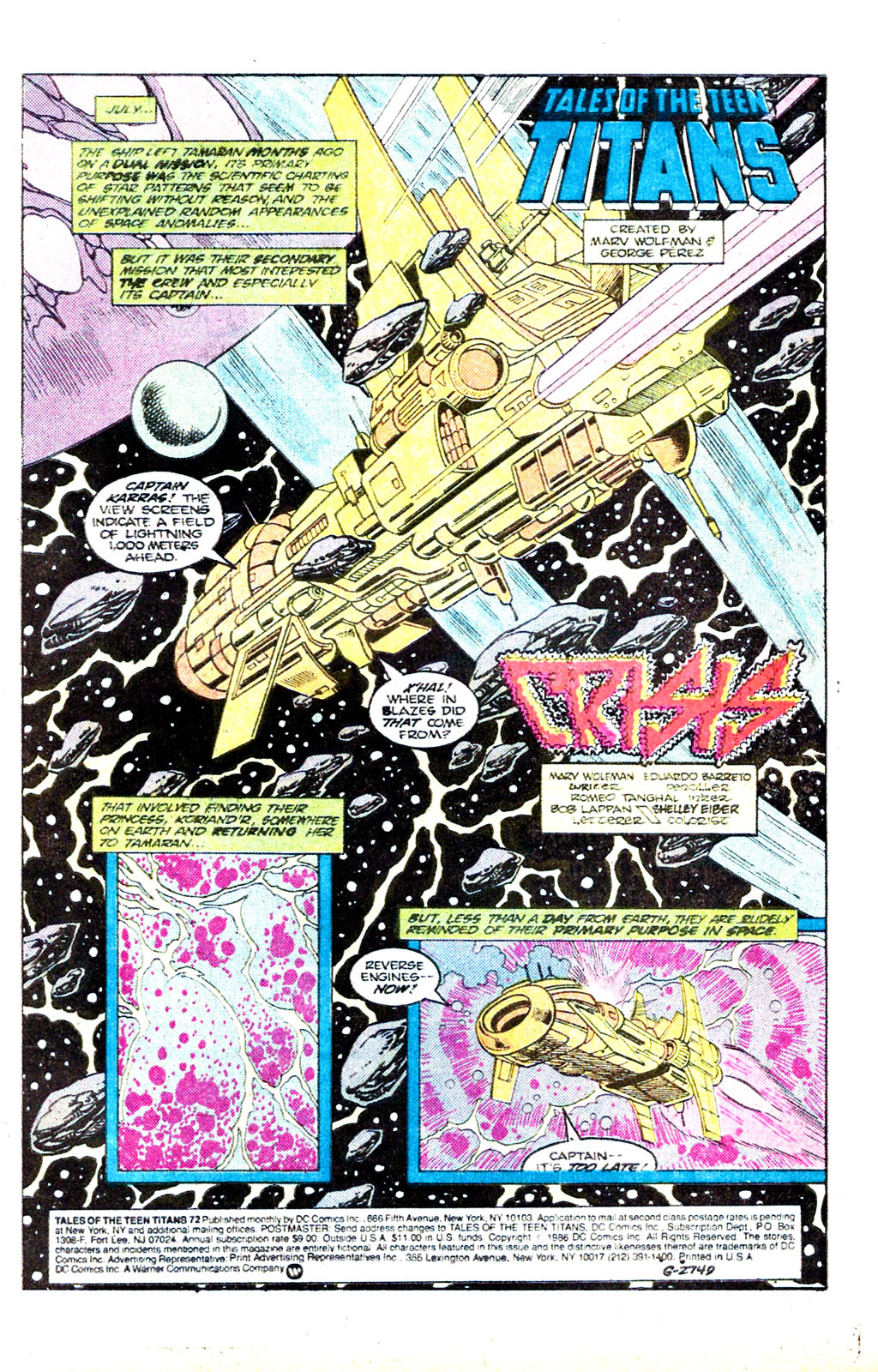 Read online Tales of the Teen Titans comic -  Issue #72 - 2