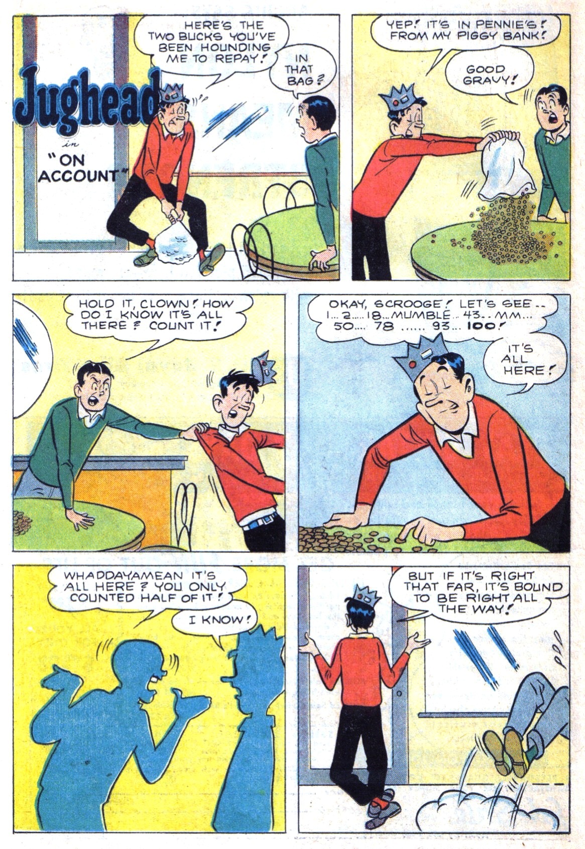 Read online Archie's Pal Jughead comic -  Issue #103 - 10