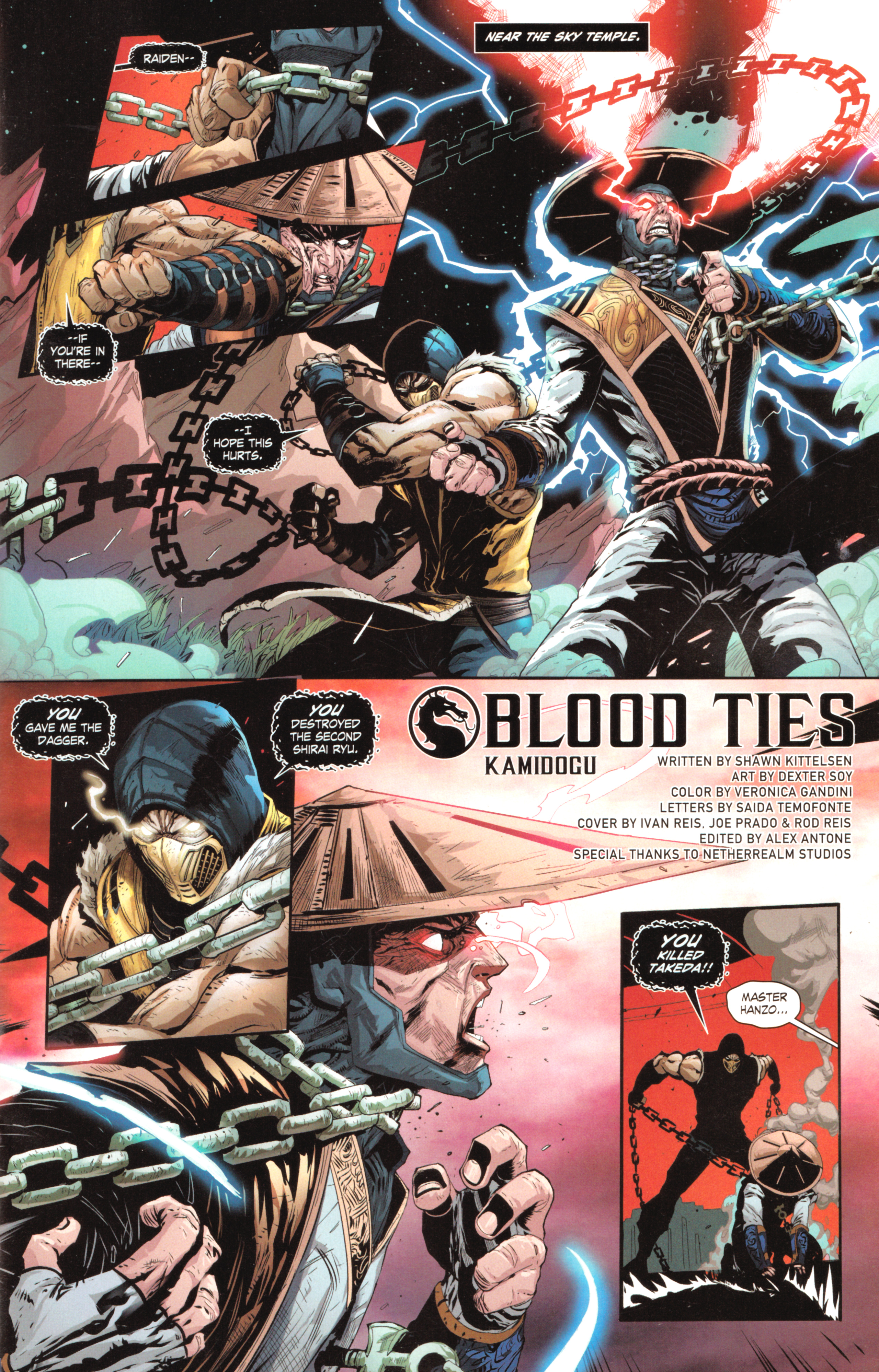 Read online Mortal Kombat X [II] comic -  Issue #4 - 17