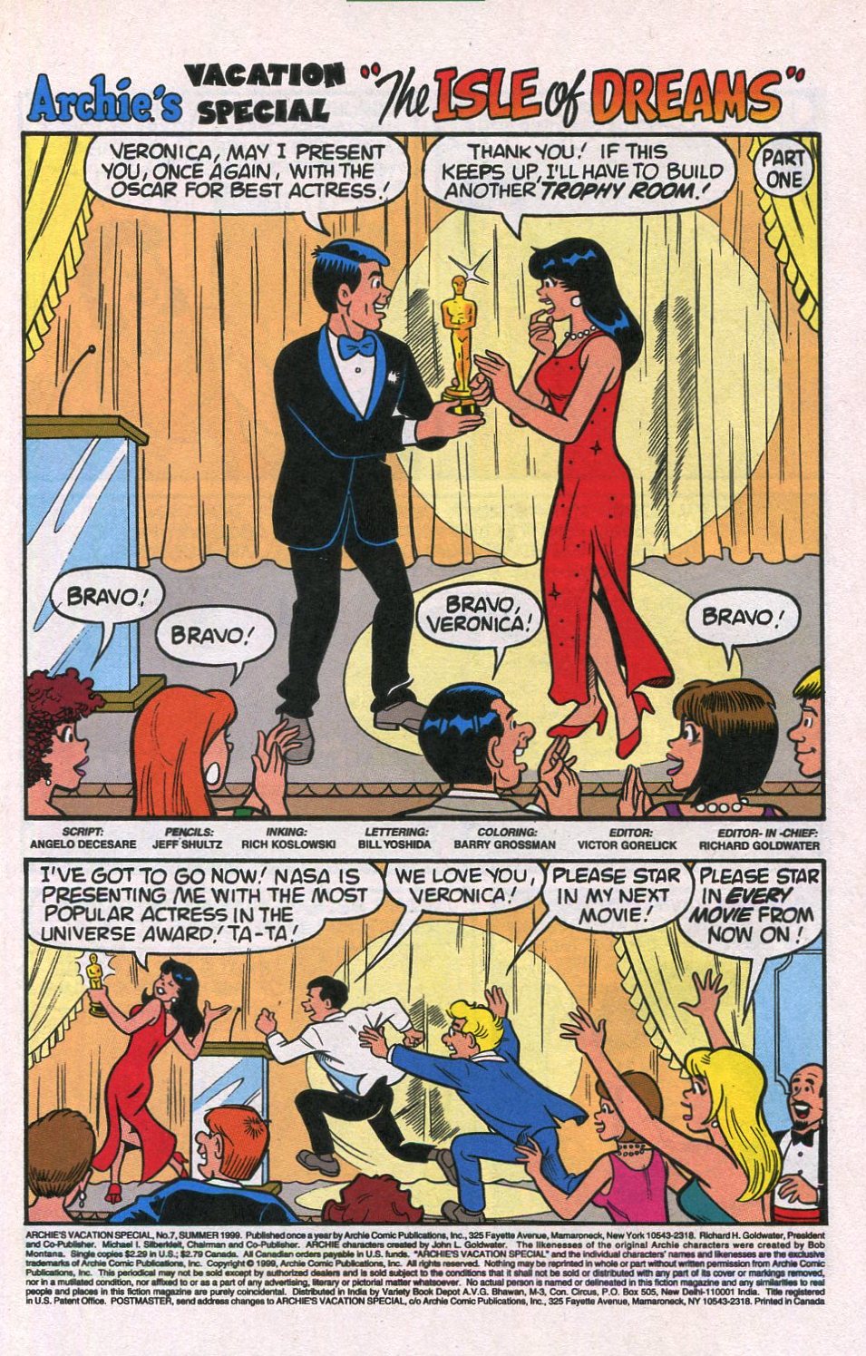 Read online Archie's Vacation Special comic -  Issue #7 - 3