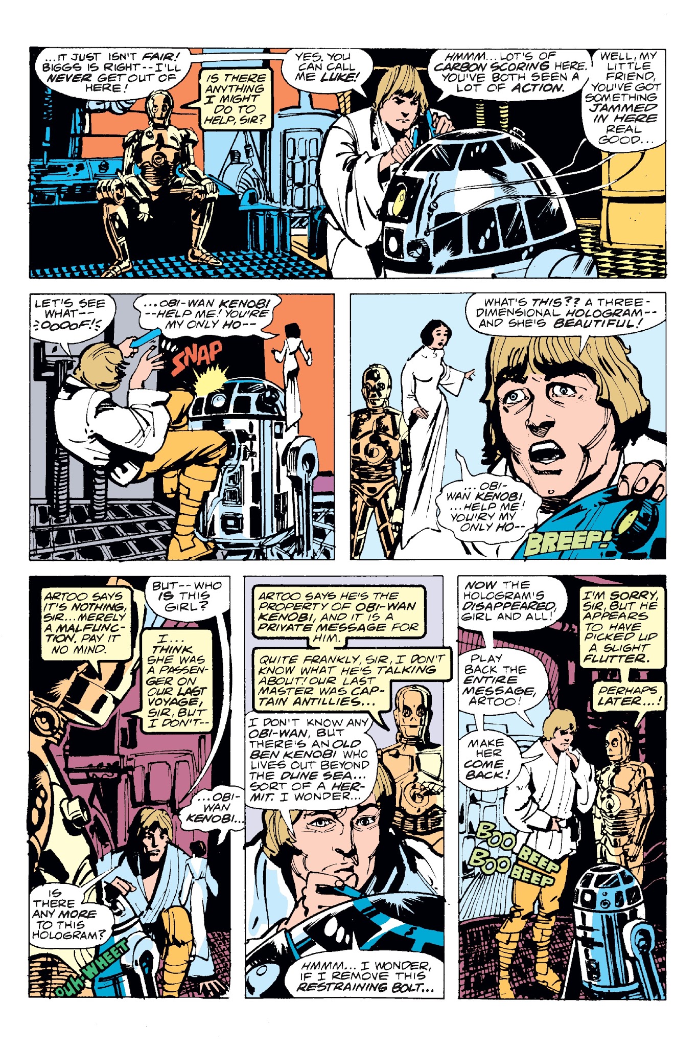 Read online Star Wars: A New Hope: The 40th Anniversary comic -  Issue # TPB - 112