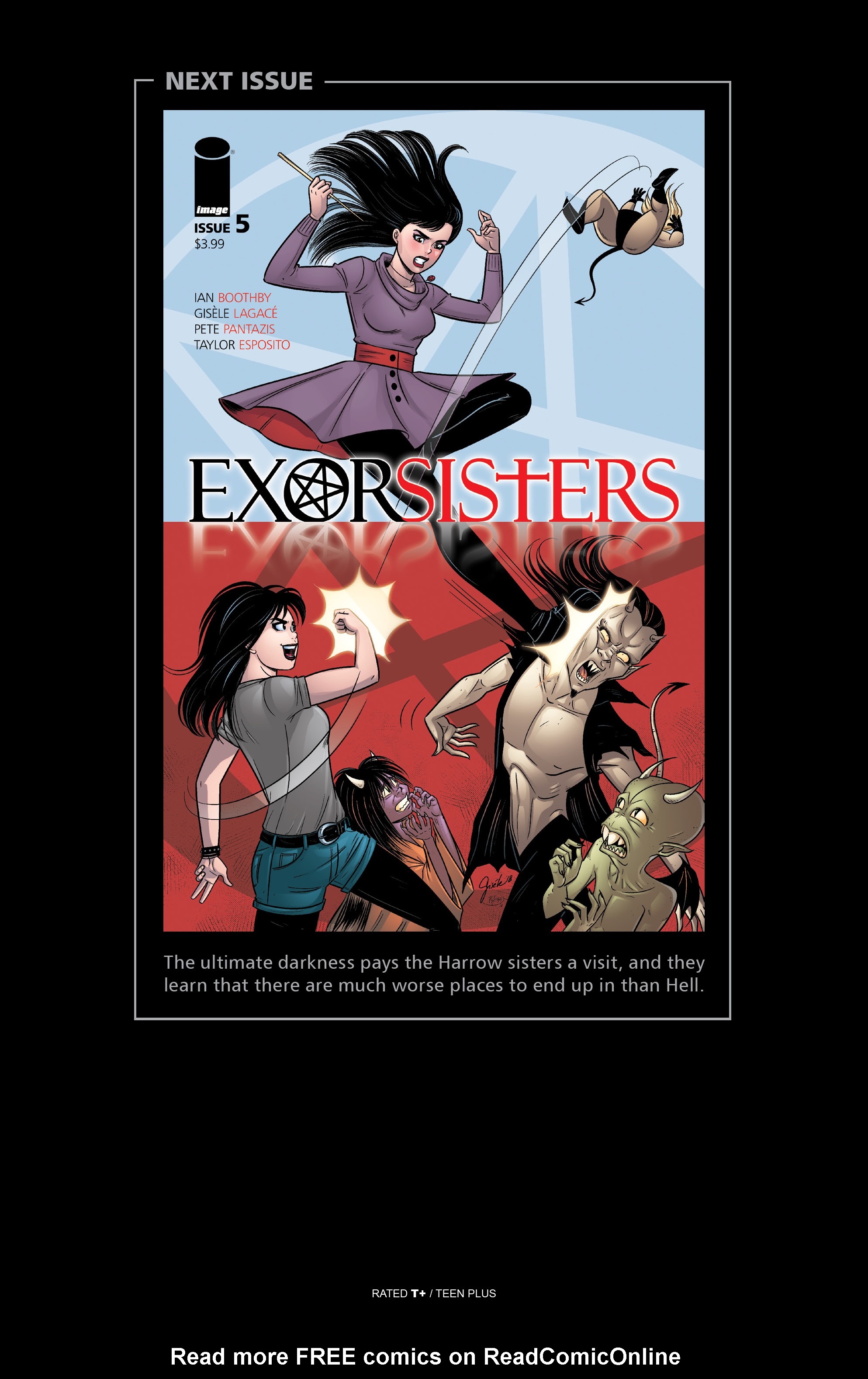 Read online Exorsisters comic -  Issue #4 - 29