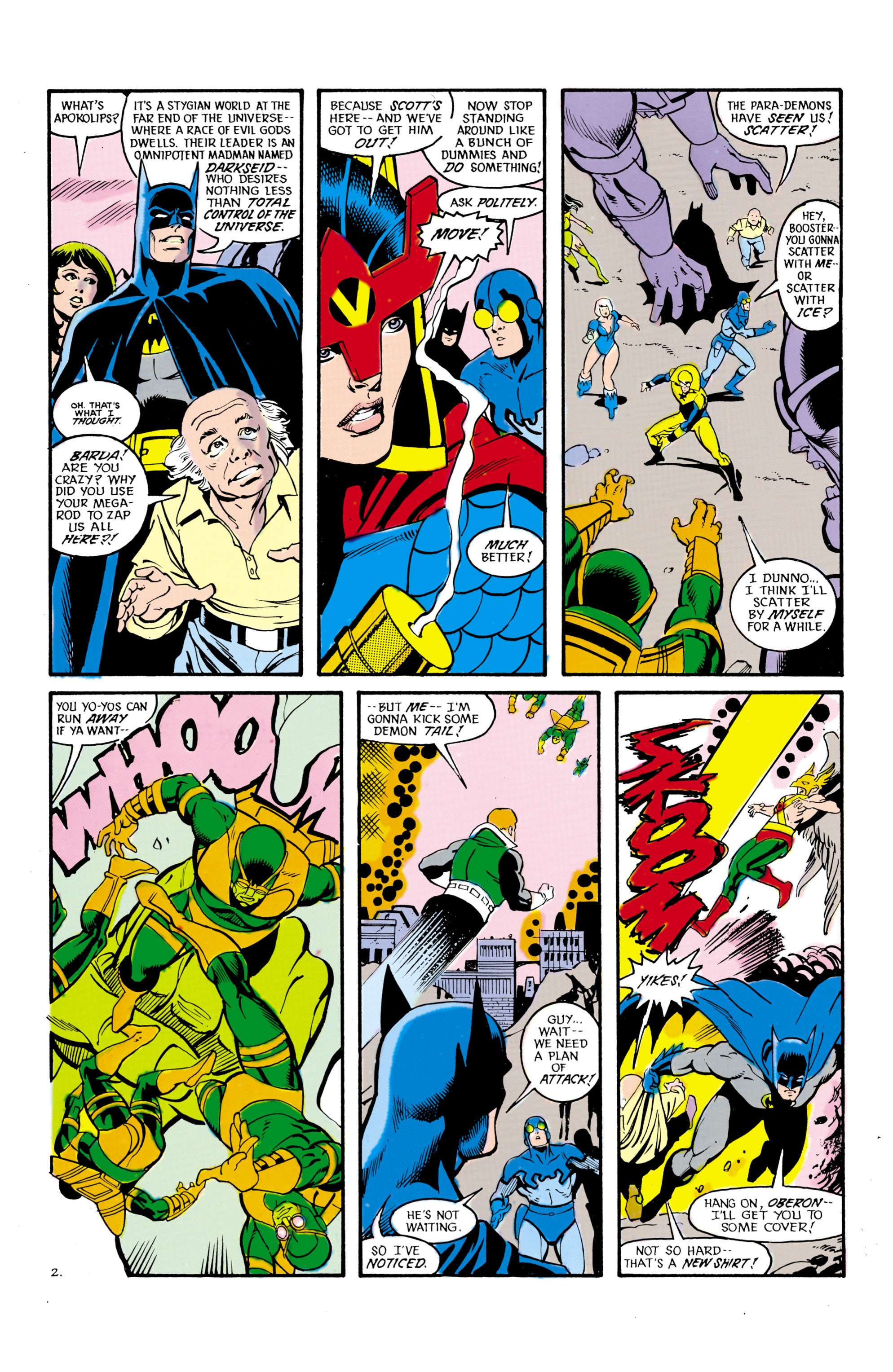 Read online Justice League International (1987) comic -  Issue #21 - 3