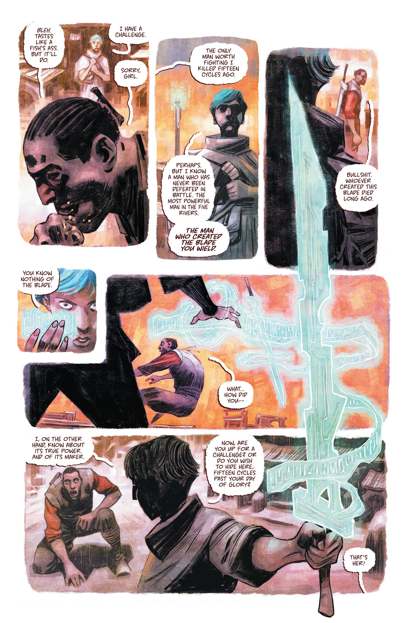 Read online Forgotten Blade comic -  Issue # TPB (Part 1) - 21
