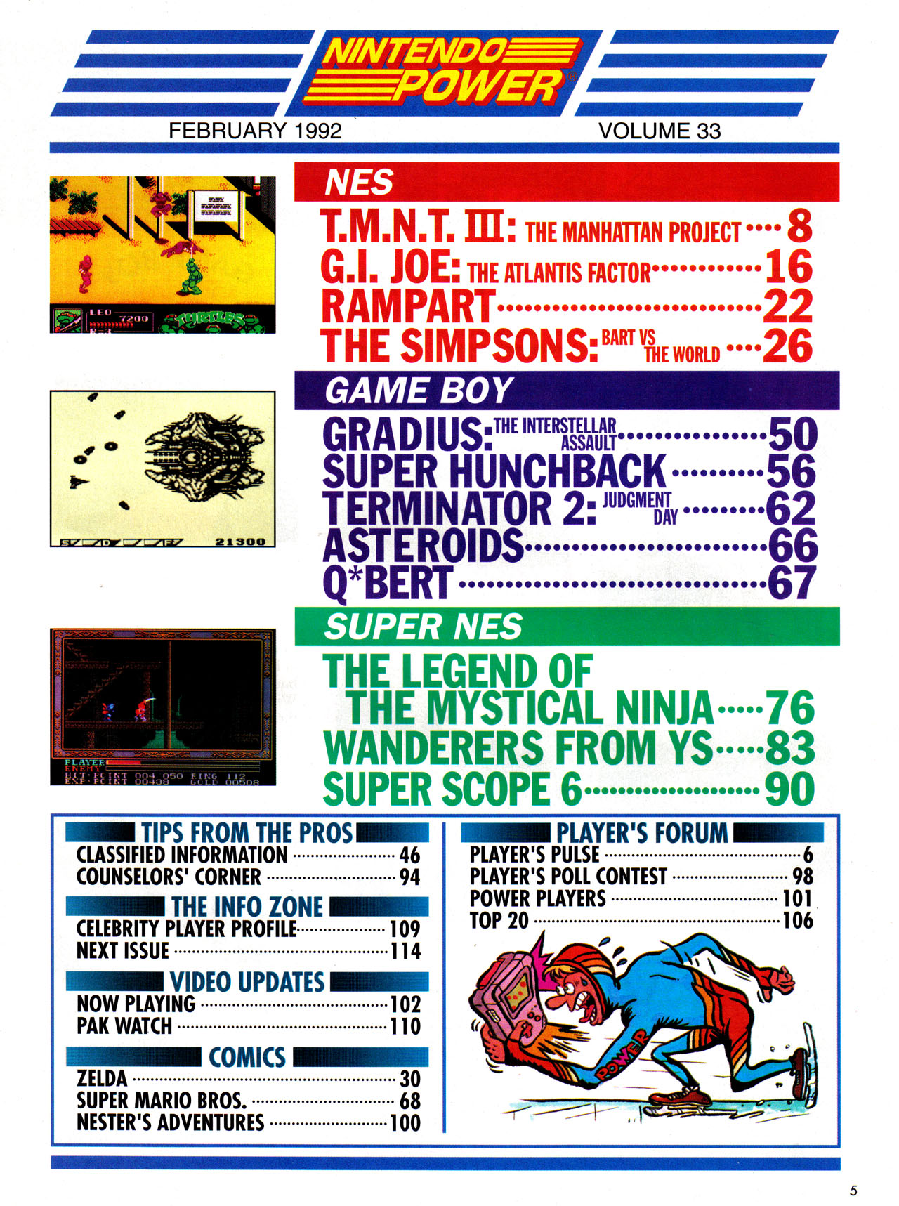 Read online Nintendo Power comic -  Issue #33 - 6