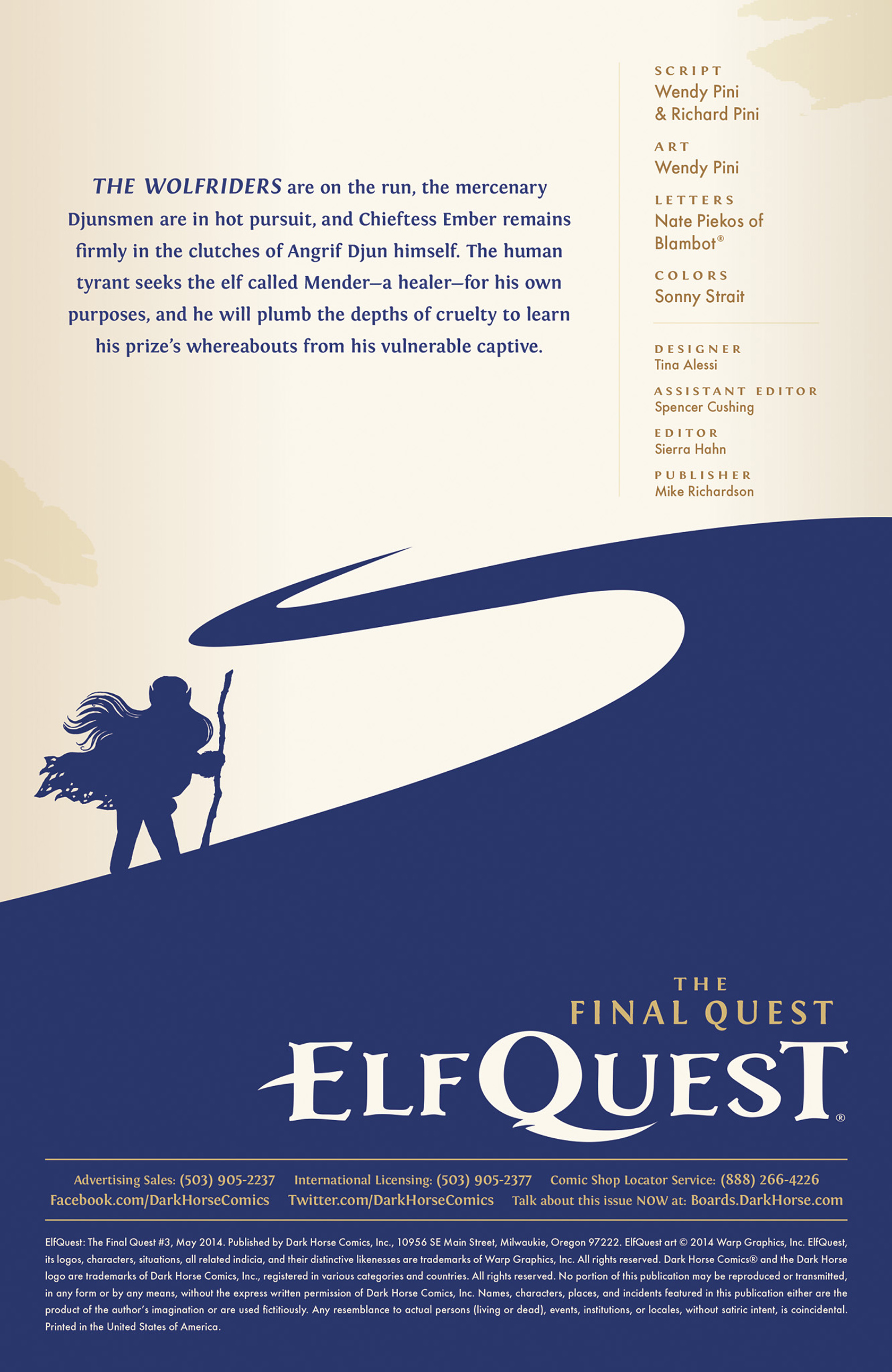 Read online ElfQuest: The Final Quest comic -  Issue #3 - 2