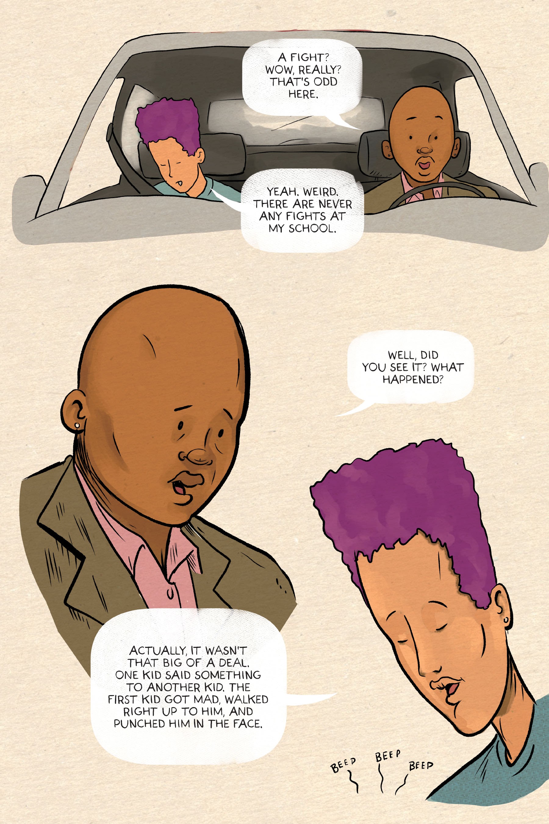 Read online Fights: One Boy's Triumph Over Violence comic -  Issue # TPB (Part 1) - 13