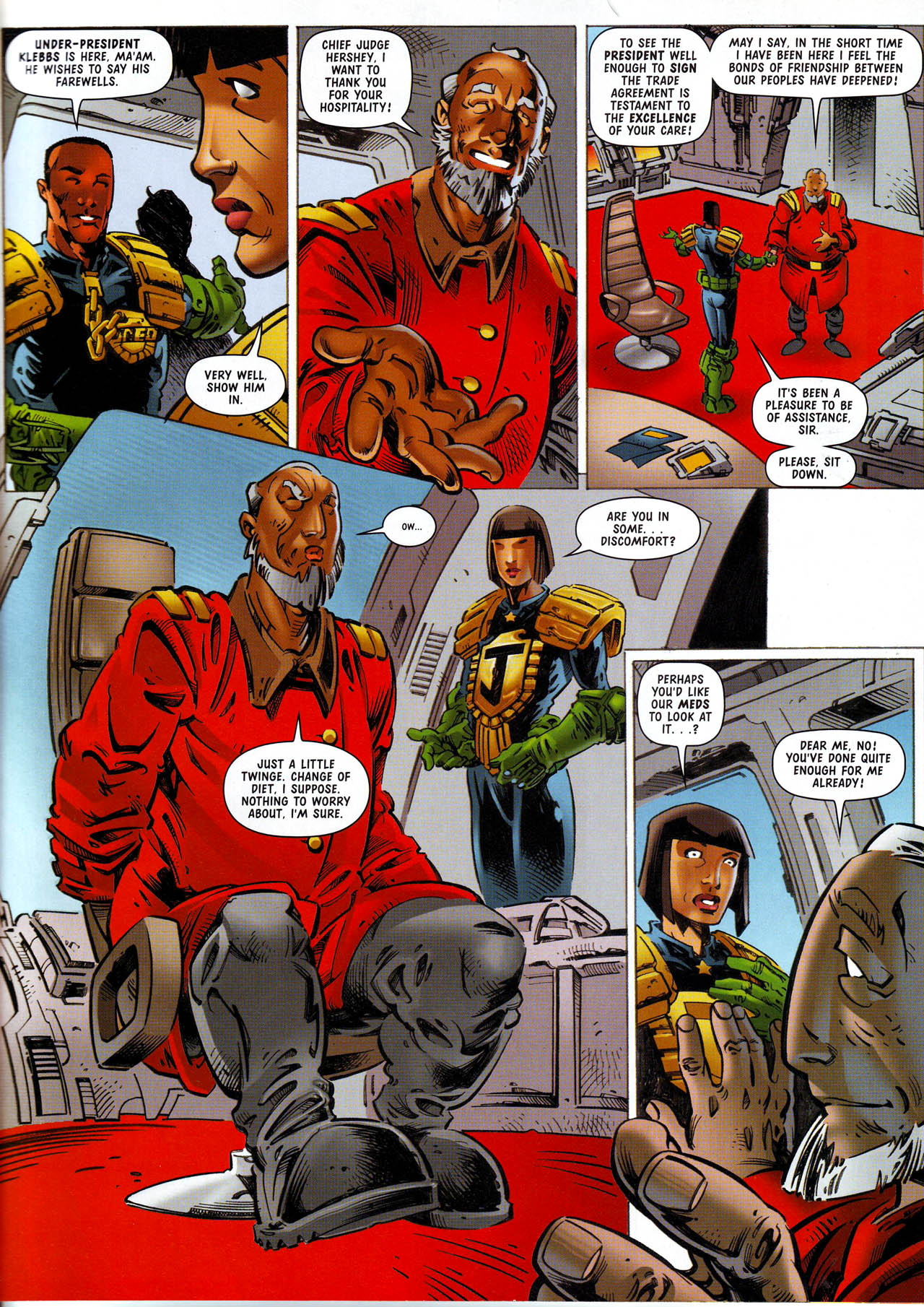 Read online Judge Dredd Megazine (vol. 3) comic -  Issue #67 - 7