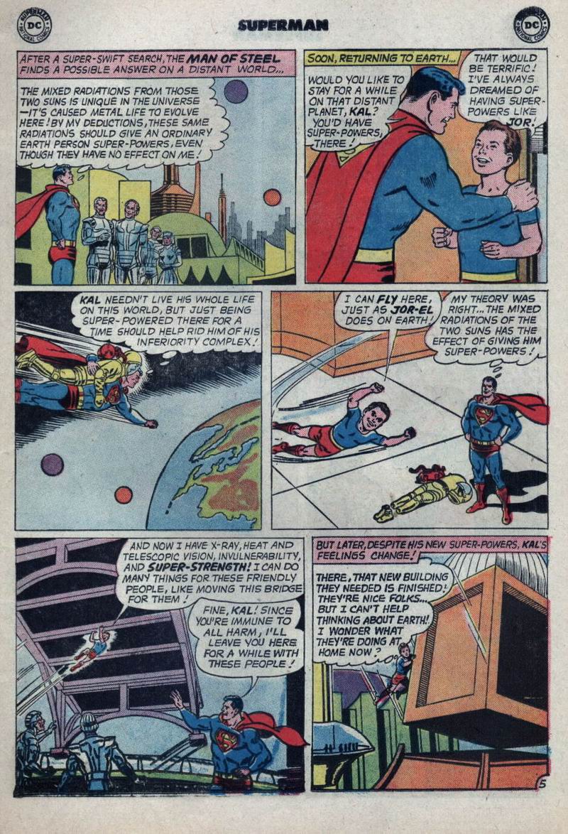 Read online Superman (1939) comic -  Issue #166 - 7