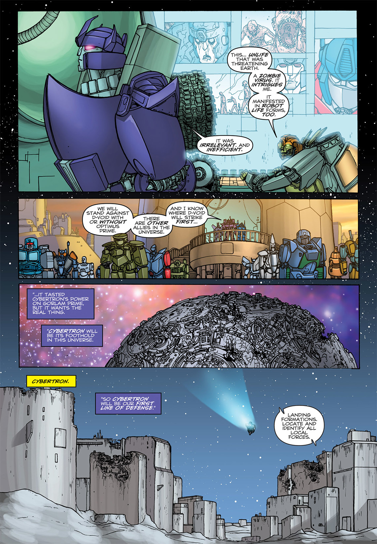 Read online Transformers: Heart of Darkness comic -  Issue #4 - 22