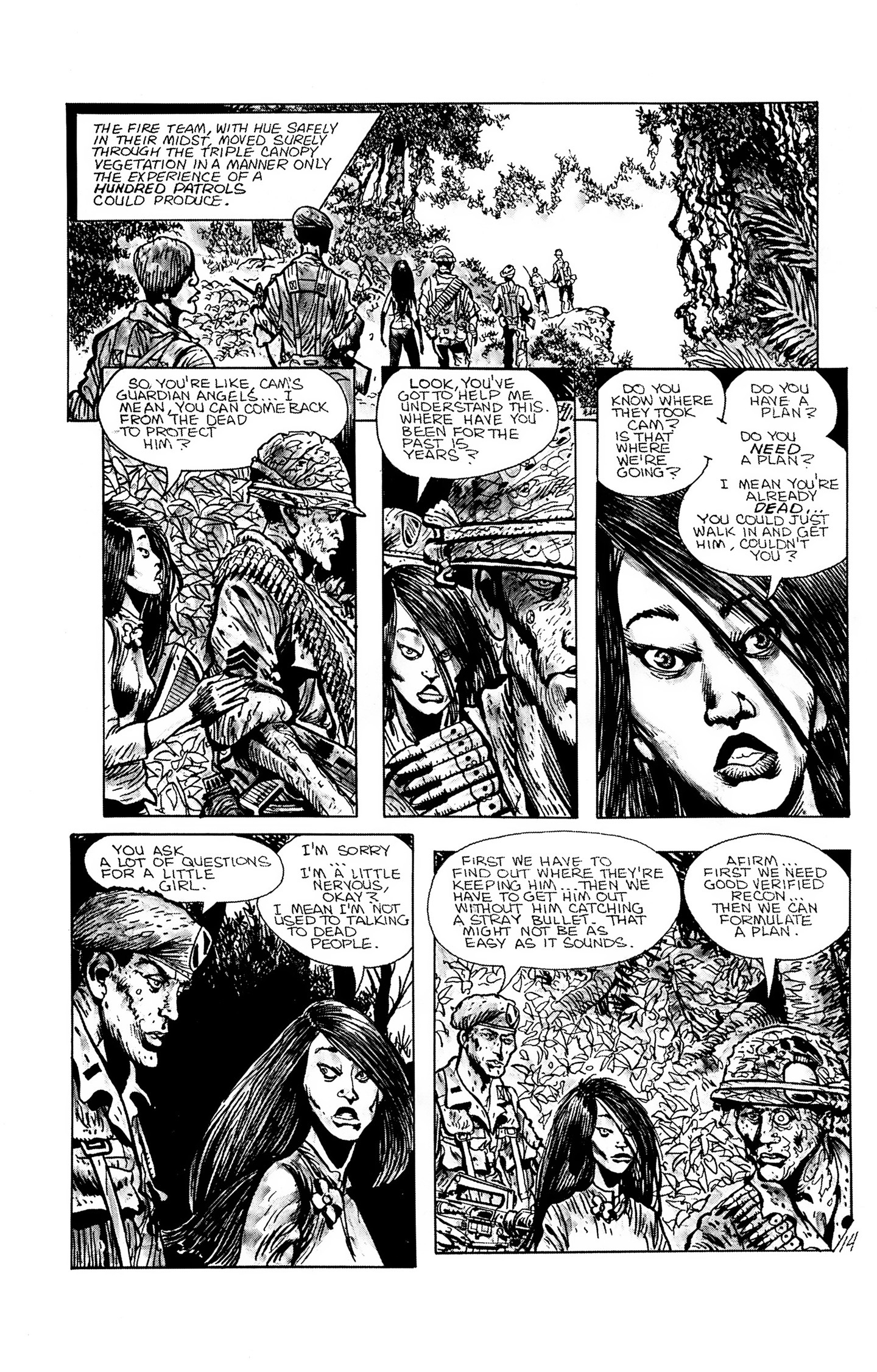 Read online Fire Team comic -  Issue #5 - 18