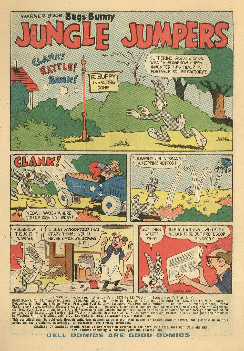 Read online Bugs Bunny comic -  Issue #74 - 3