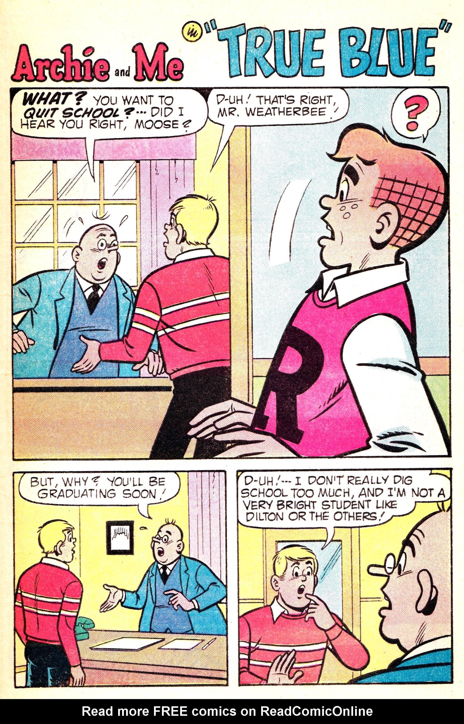 Read online Archie and Me comic -  Issue #132 - 29