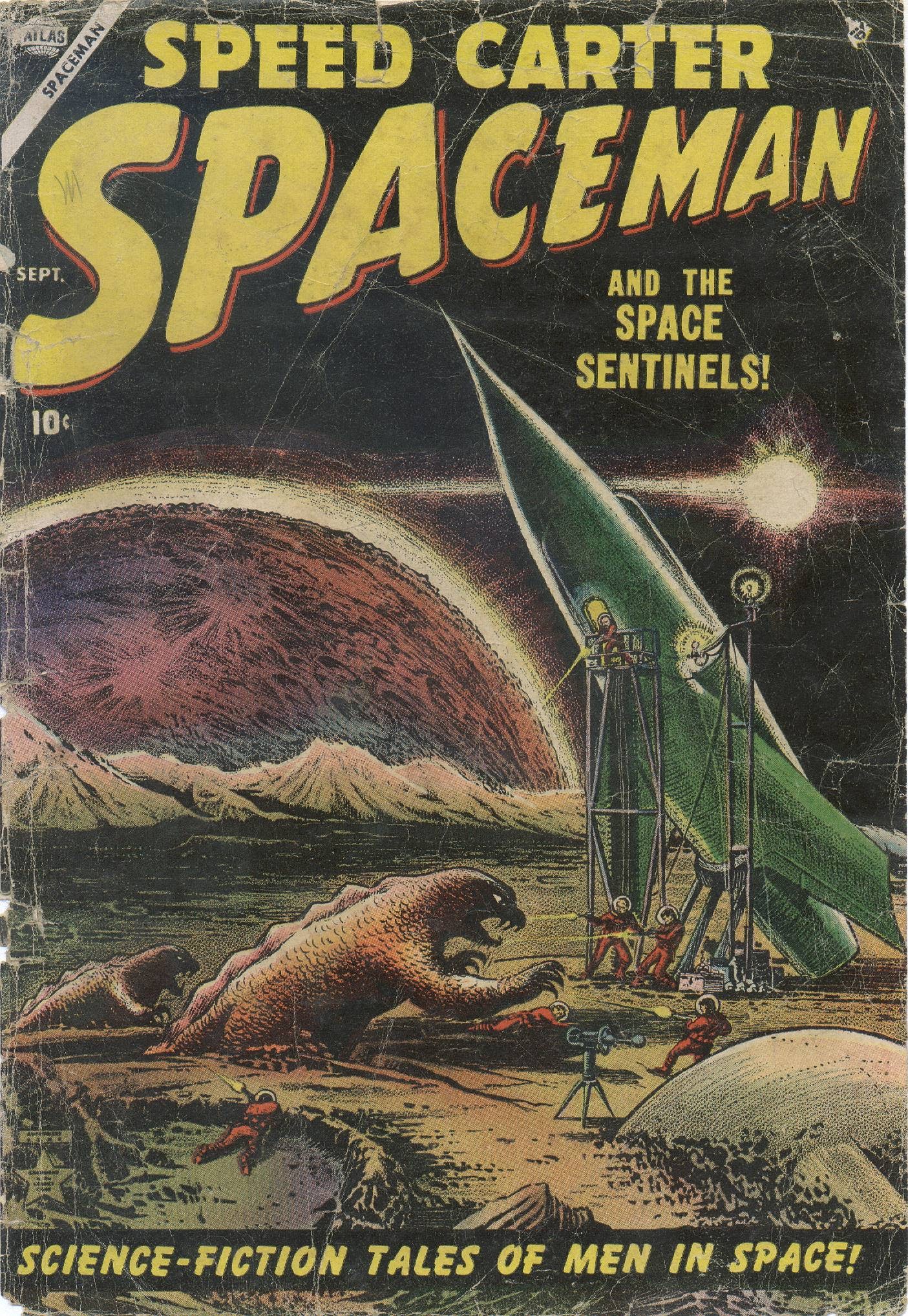 Read online Speed Carter, Spaceman comic -  Issue #1 - 1