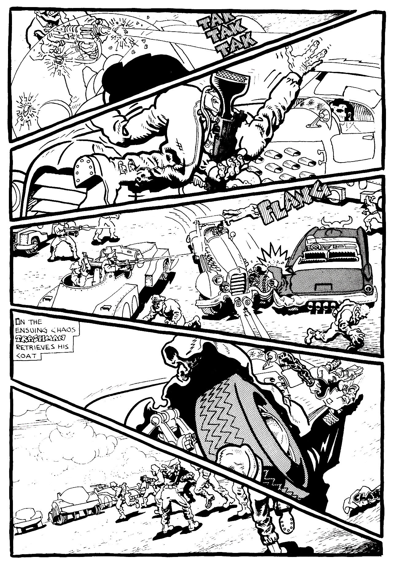 Read online Trashman Lives! comic -  Issue # TPB - 105