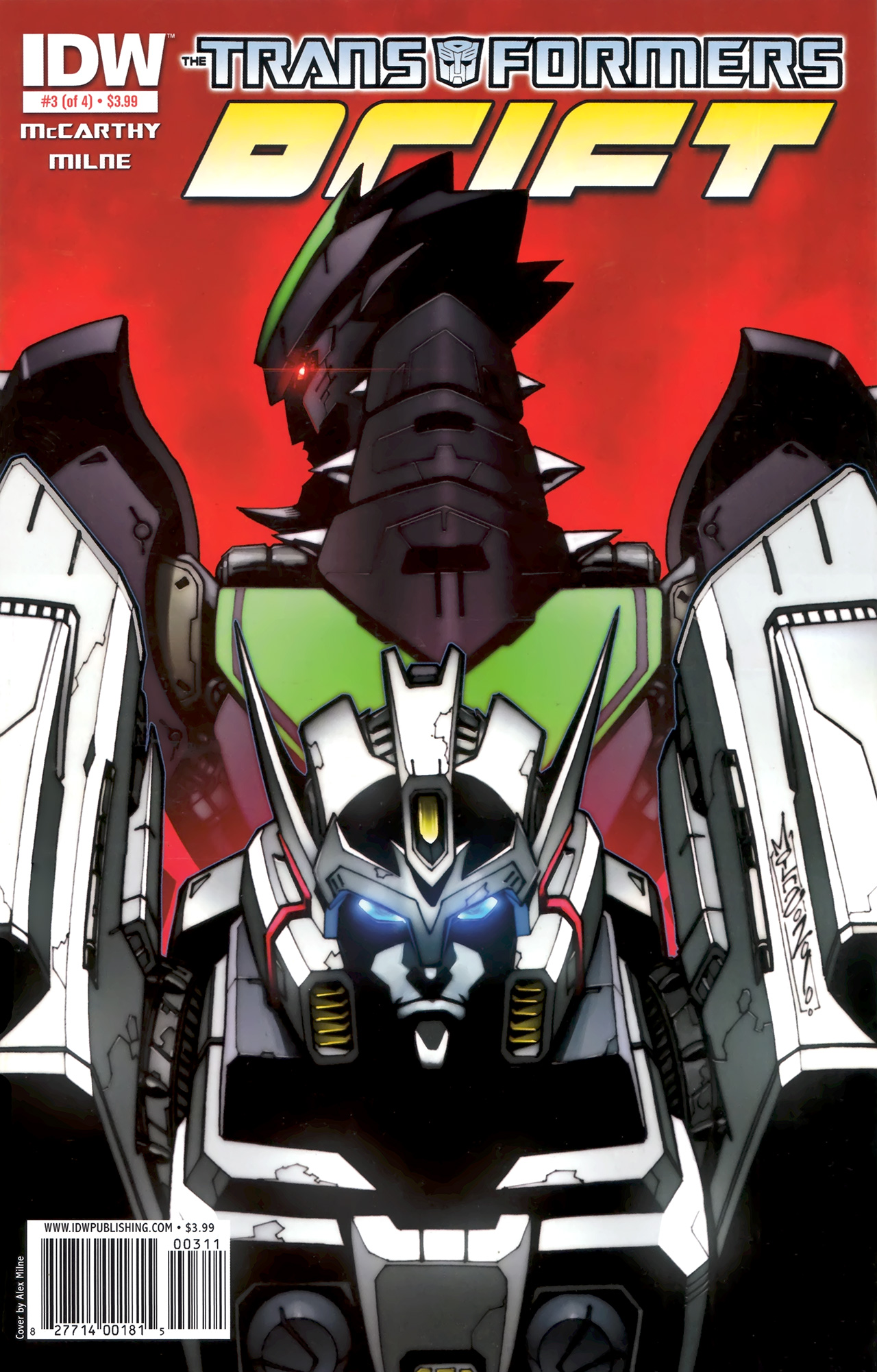 Read online The Transformers: Drift comic -  Issue #3 - 1